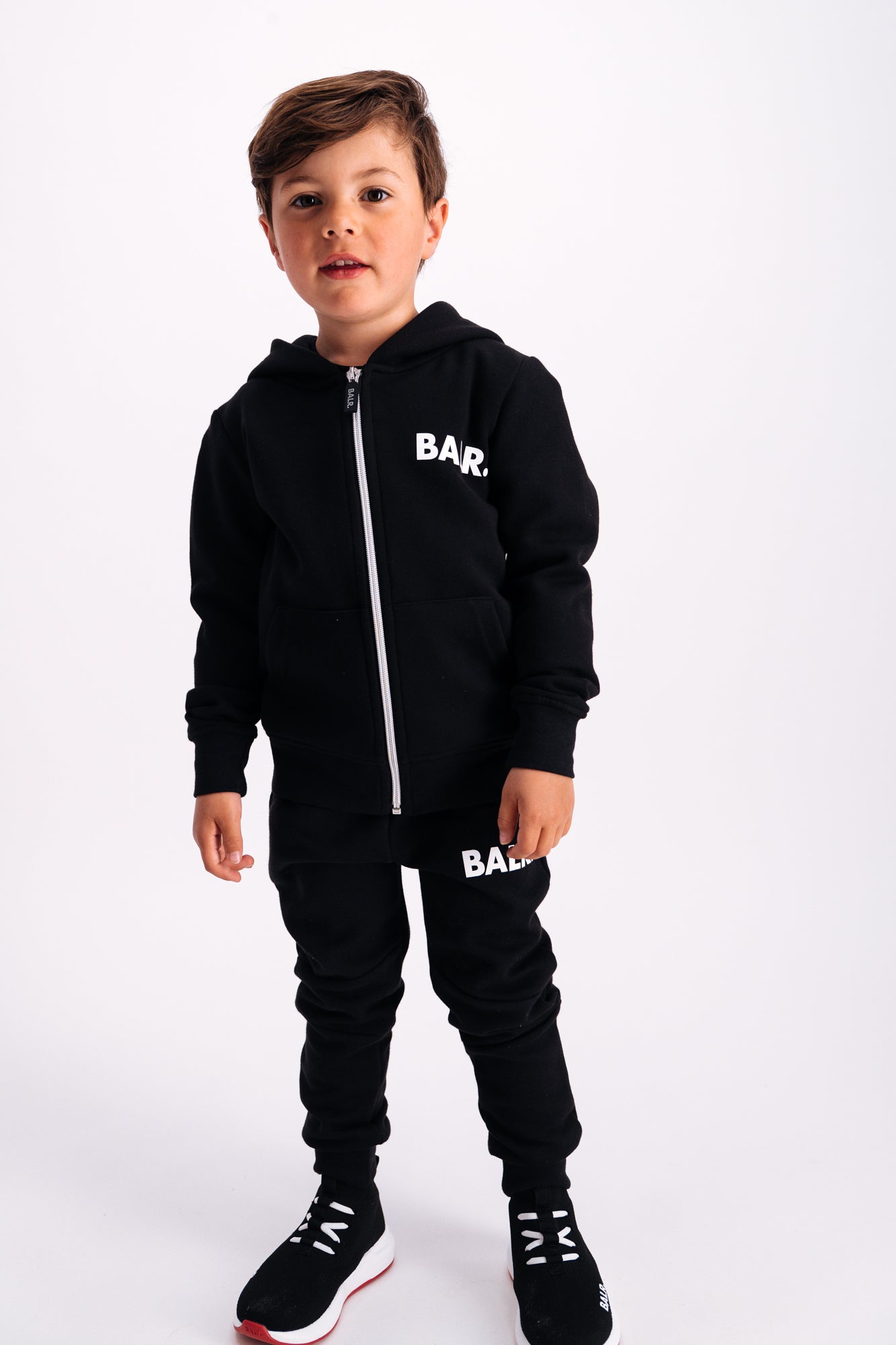 Q-Series Zip Thru Hoodie Black