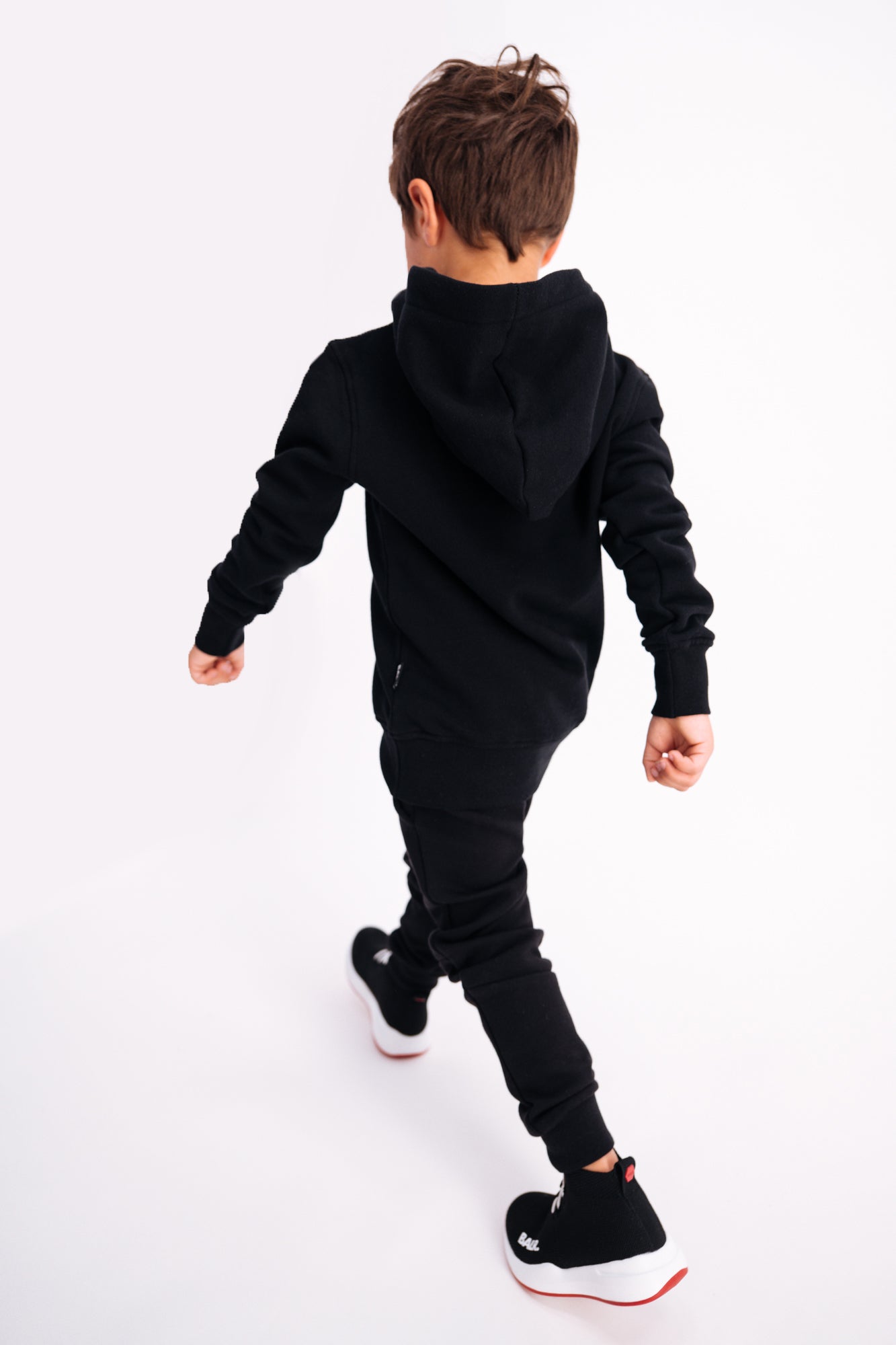 Q-Series Zip Thru Hoodie Black