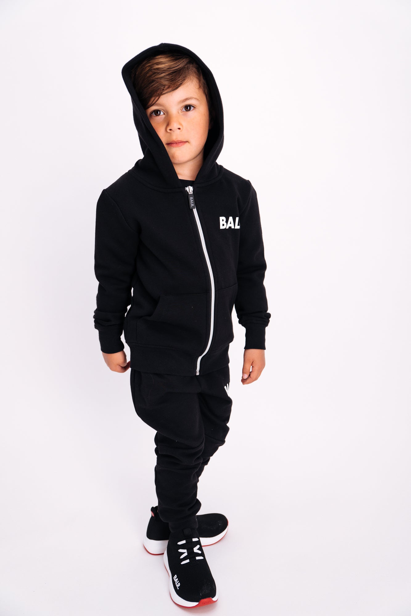Q-Series Zip Thru Hoodie Black