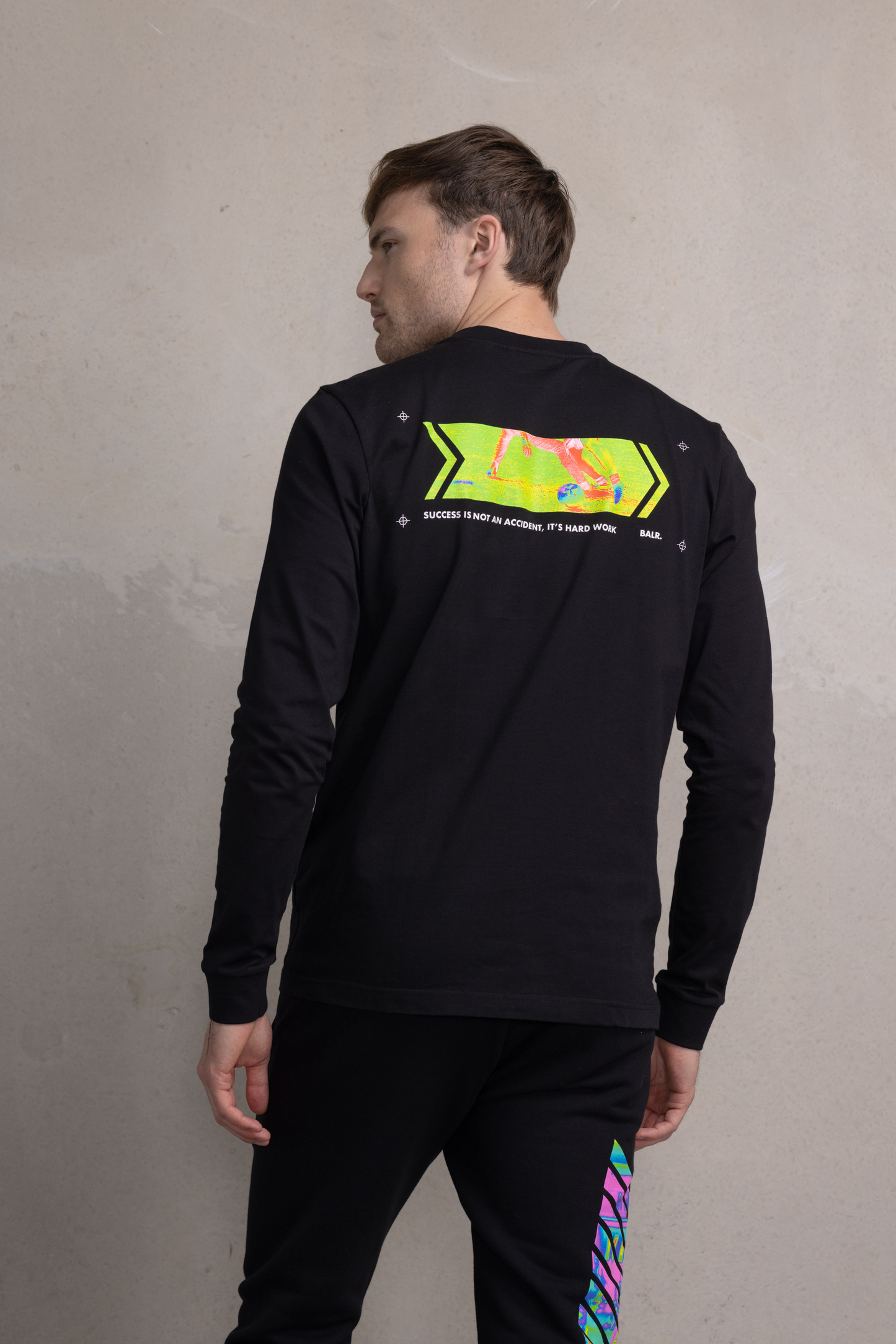 Olaf Straight Thermal Long sleeve Jet Black