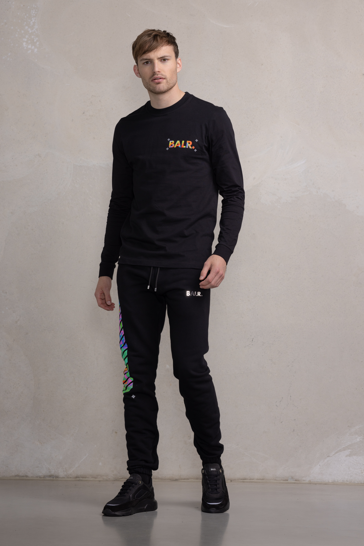 Olaf Straight Thermal Long sleeve Jet Black