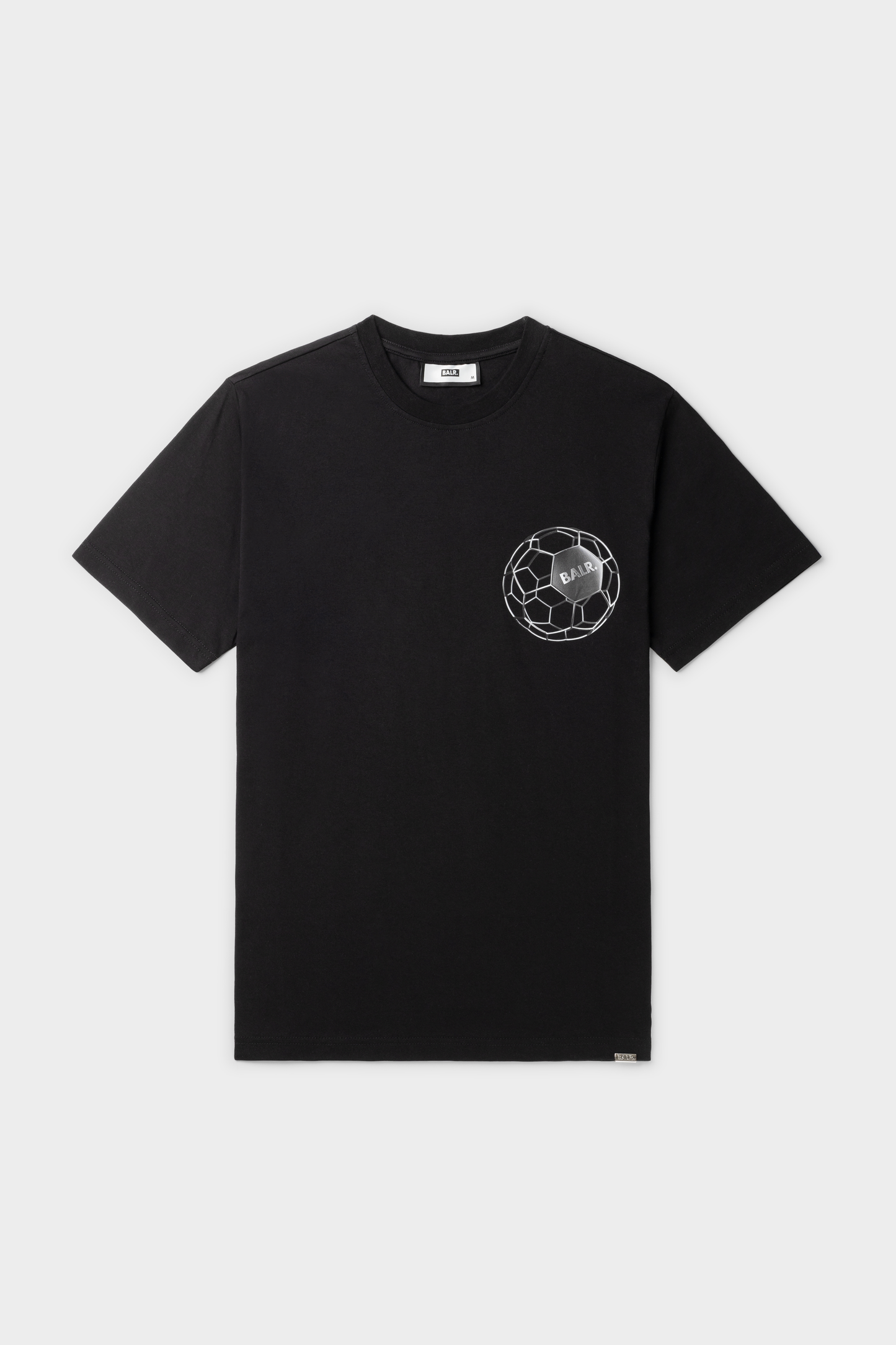 Olaf Straight Metal Ball T-Shirt Jet Black