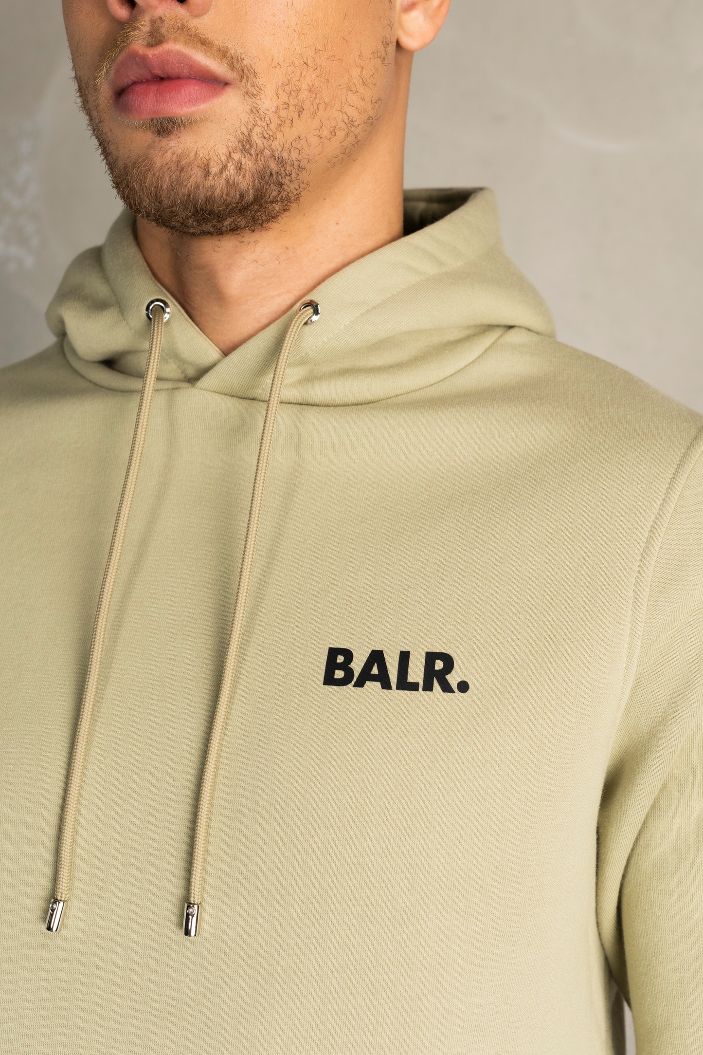 Brand Straight Small Logo Hoodie Elm
