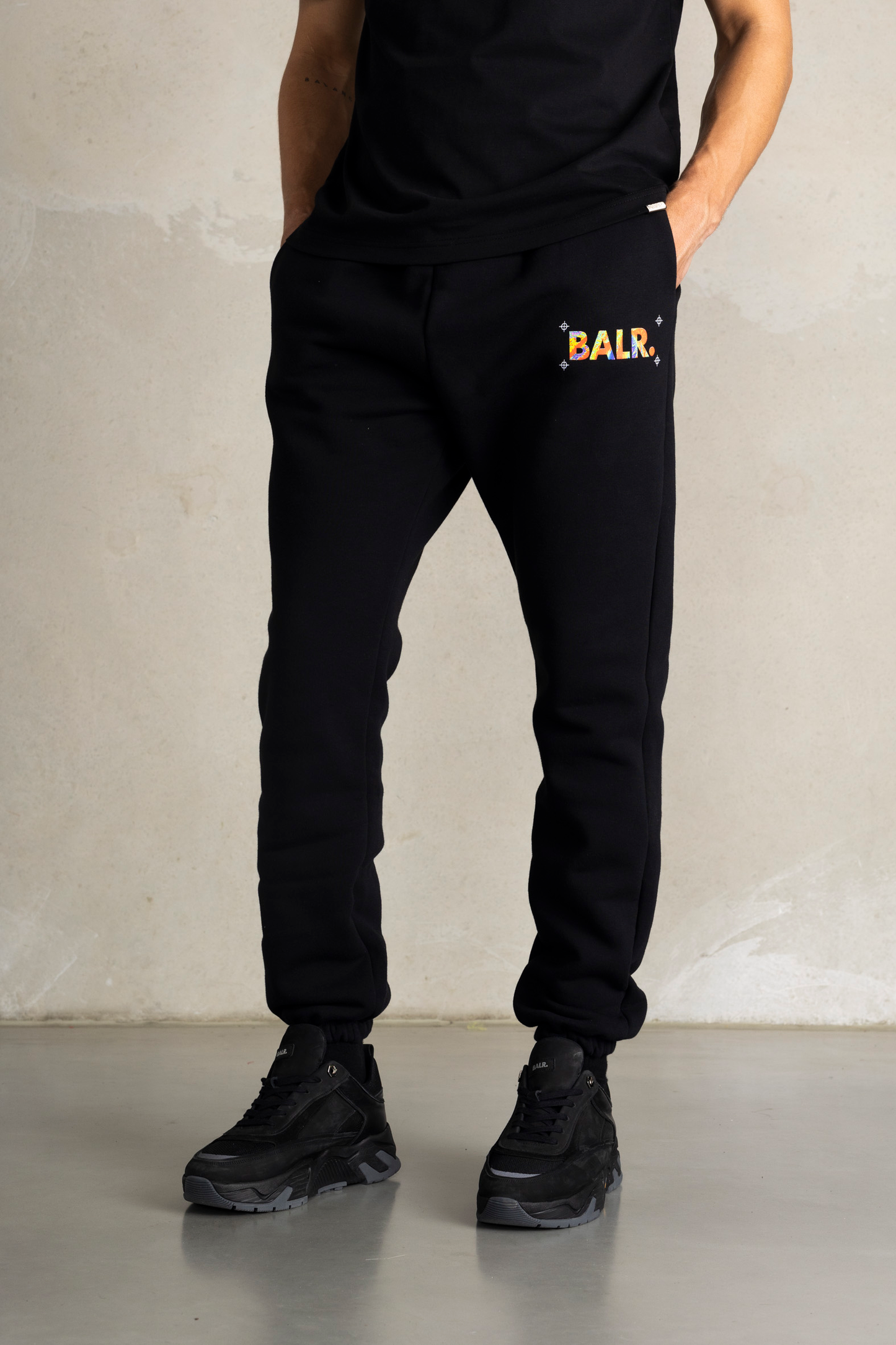 Max Loose Thermal Jogger Jet Black