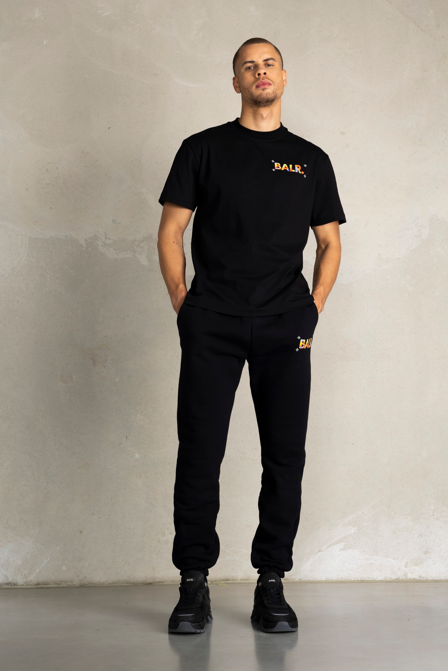 Max Loose Thermal Jogger Jet Black