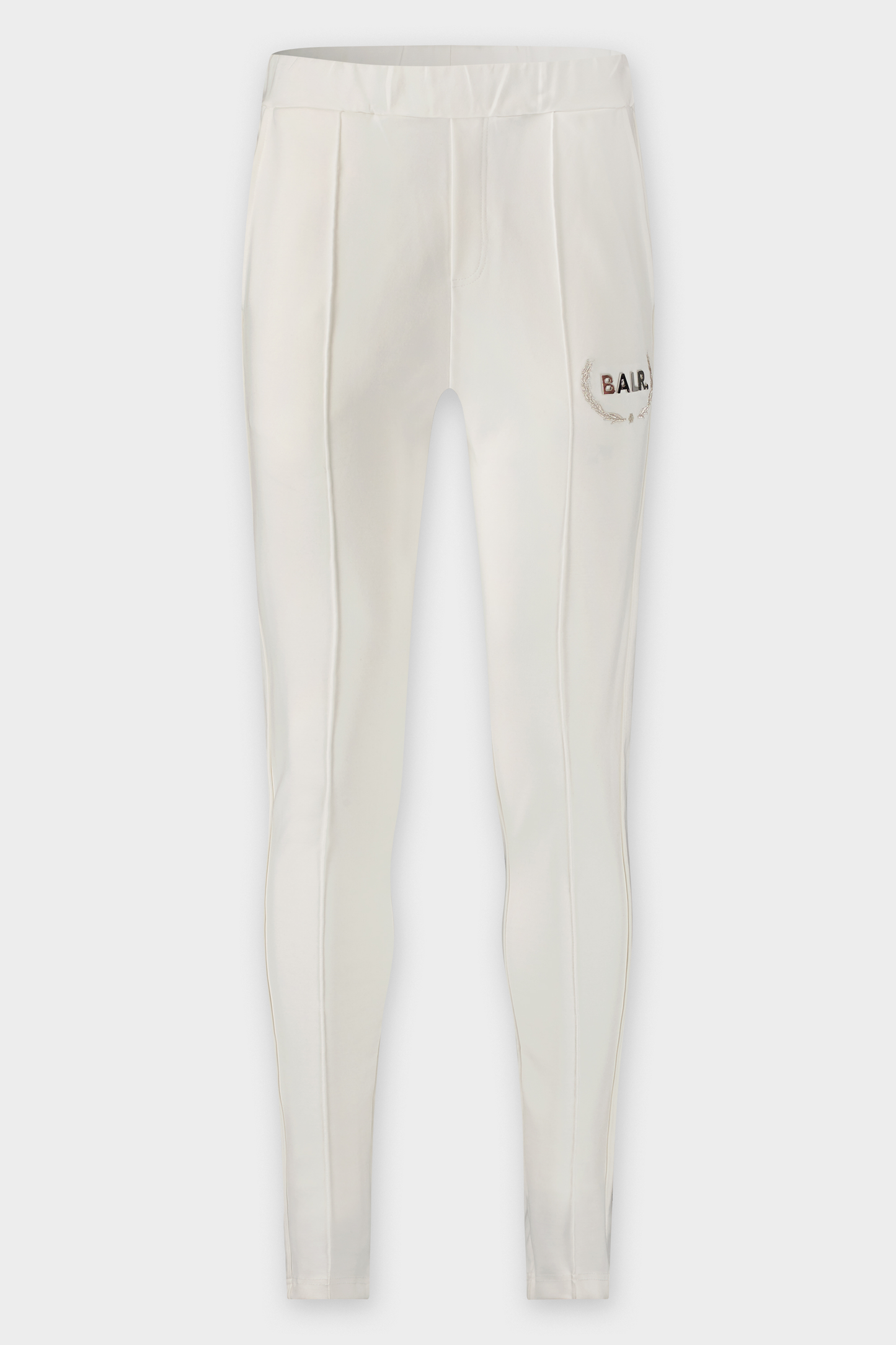 Louis Slim Wreath Track Pants Egret