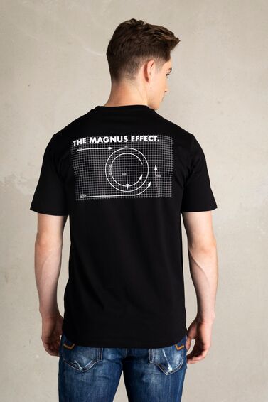 Olaf Straight Magnus T-shirt Jet Black