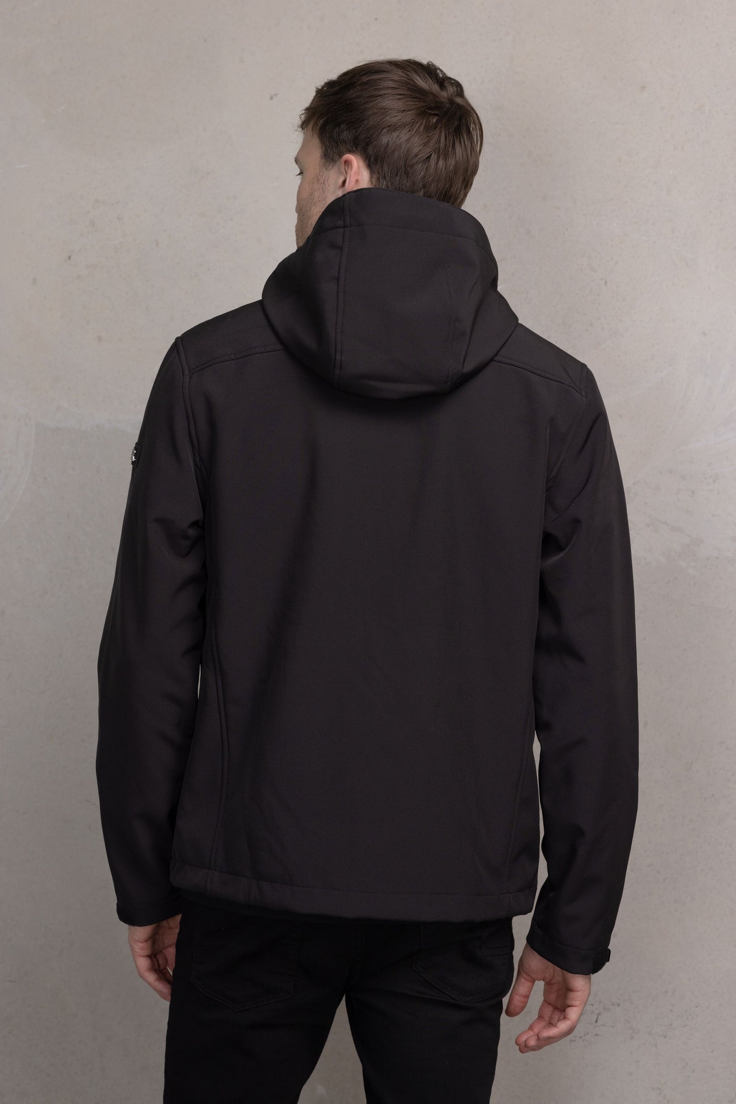 Joseph Badge Soft Shell Jacket Jet Black
