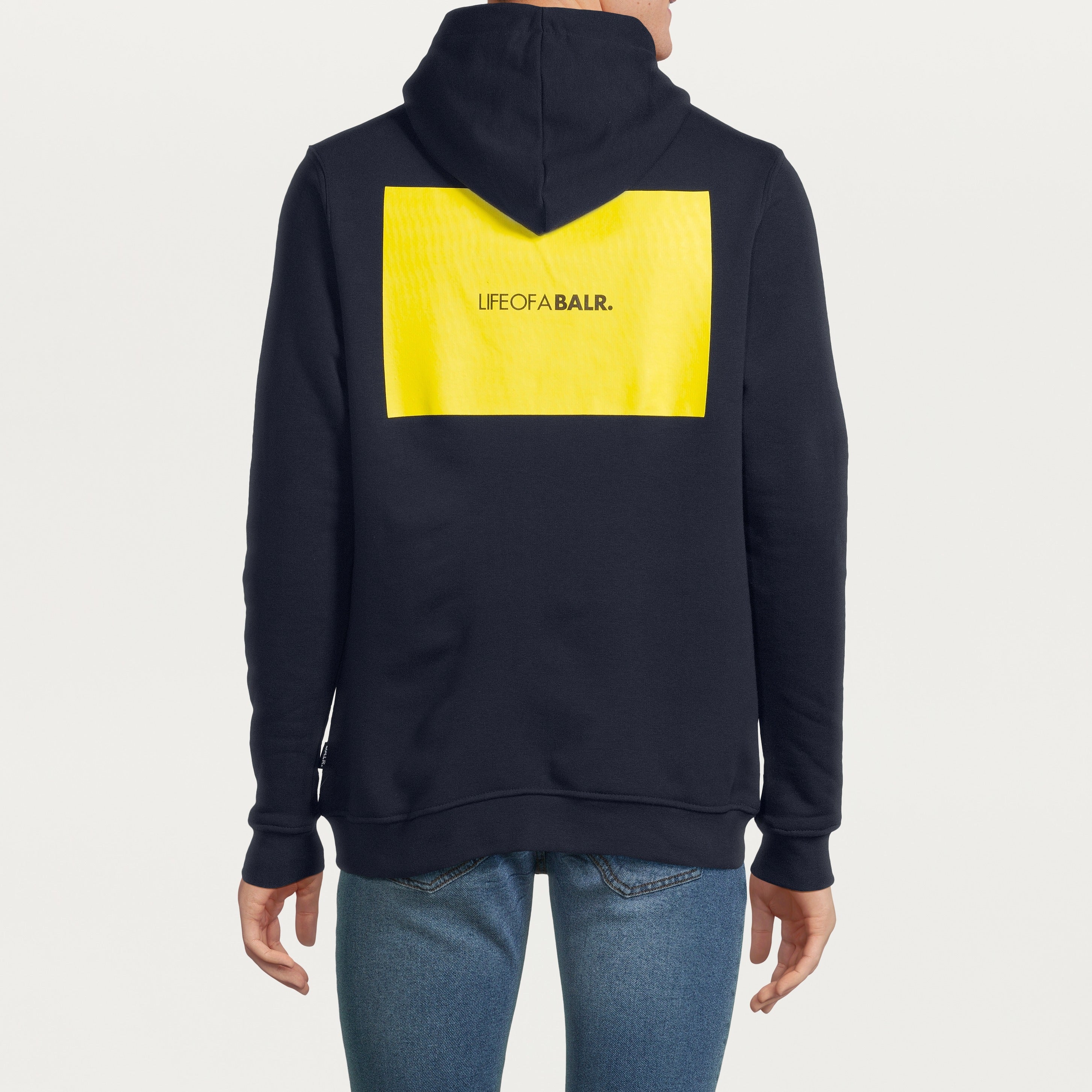 Olaf Straight Rectangle LOAB Hoodie Parisian Night