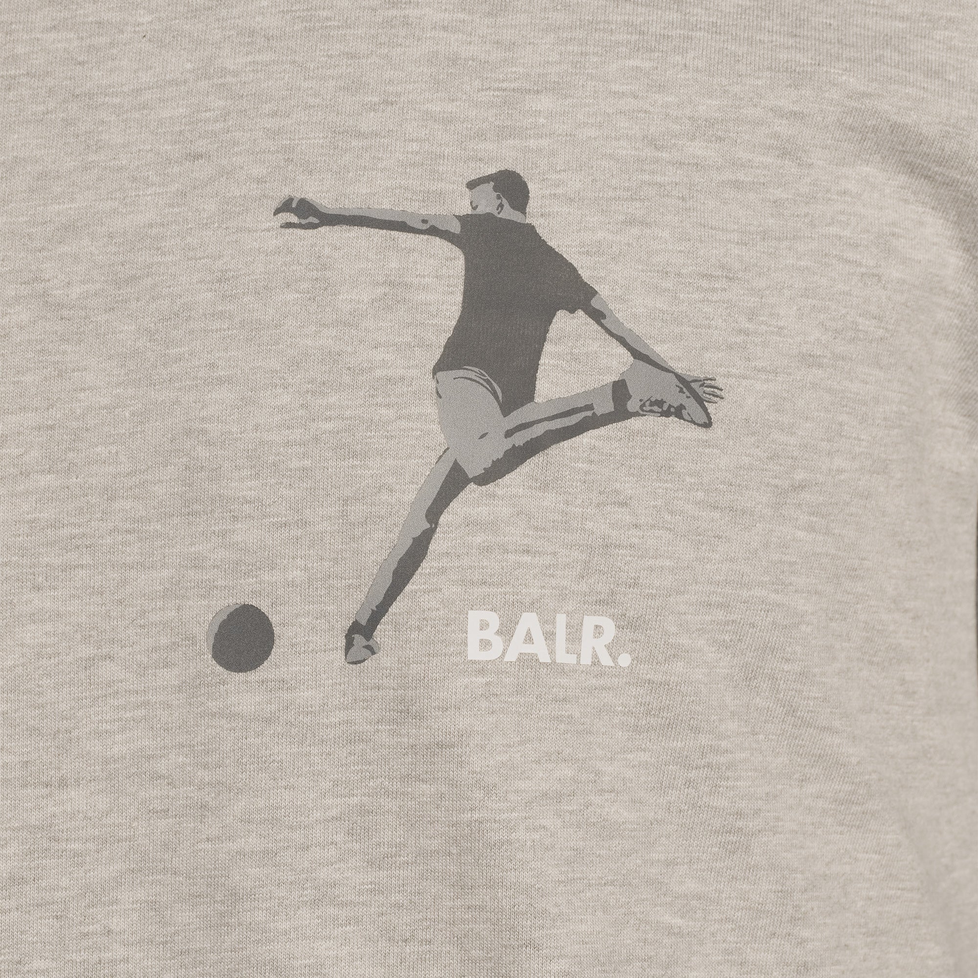 Olaf Straight Kick Longsleeve Grey Melange