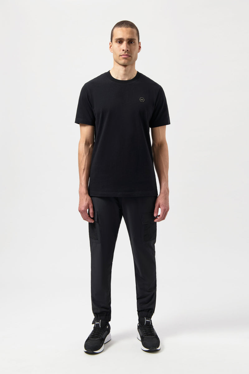Hexline Regular Fit Camiseta Jet Black