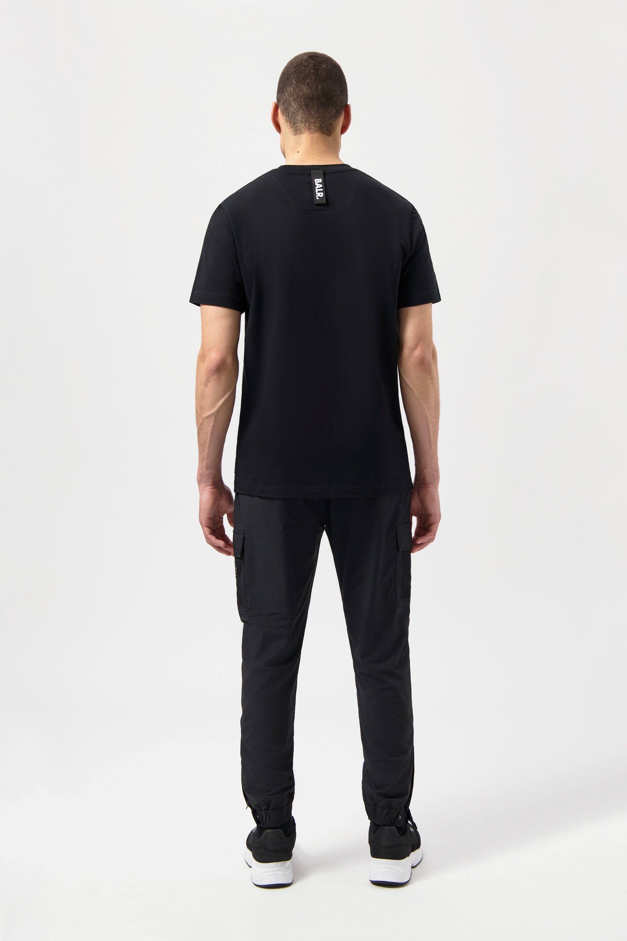Hexline Regular Fit T-Shirt Jet Black