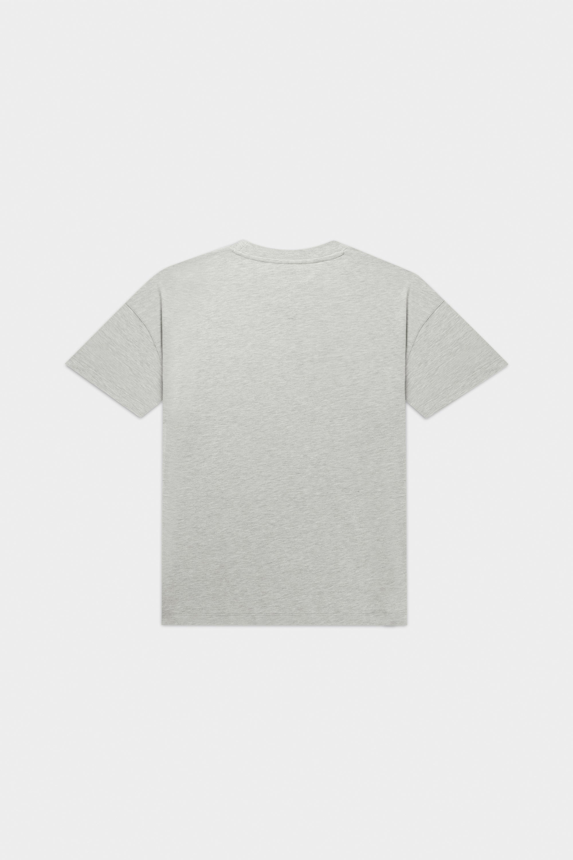 Logo Box T-Shirt LT Grey Melange