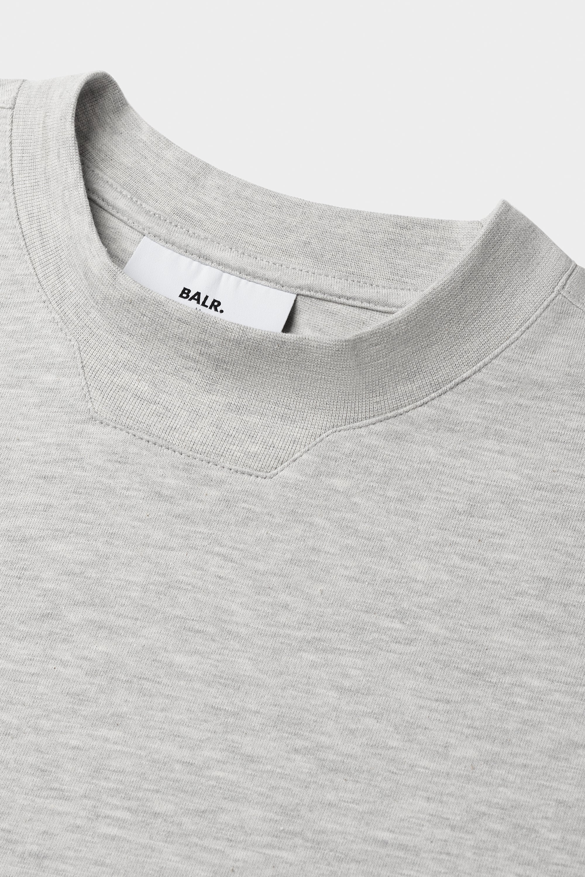 Logo Box T-Shirt LT Grey Melange