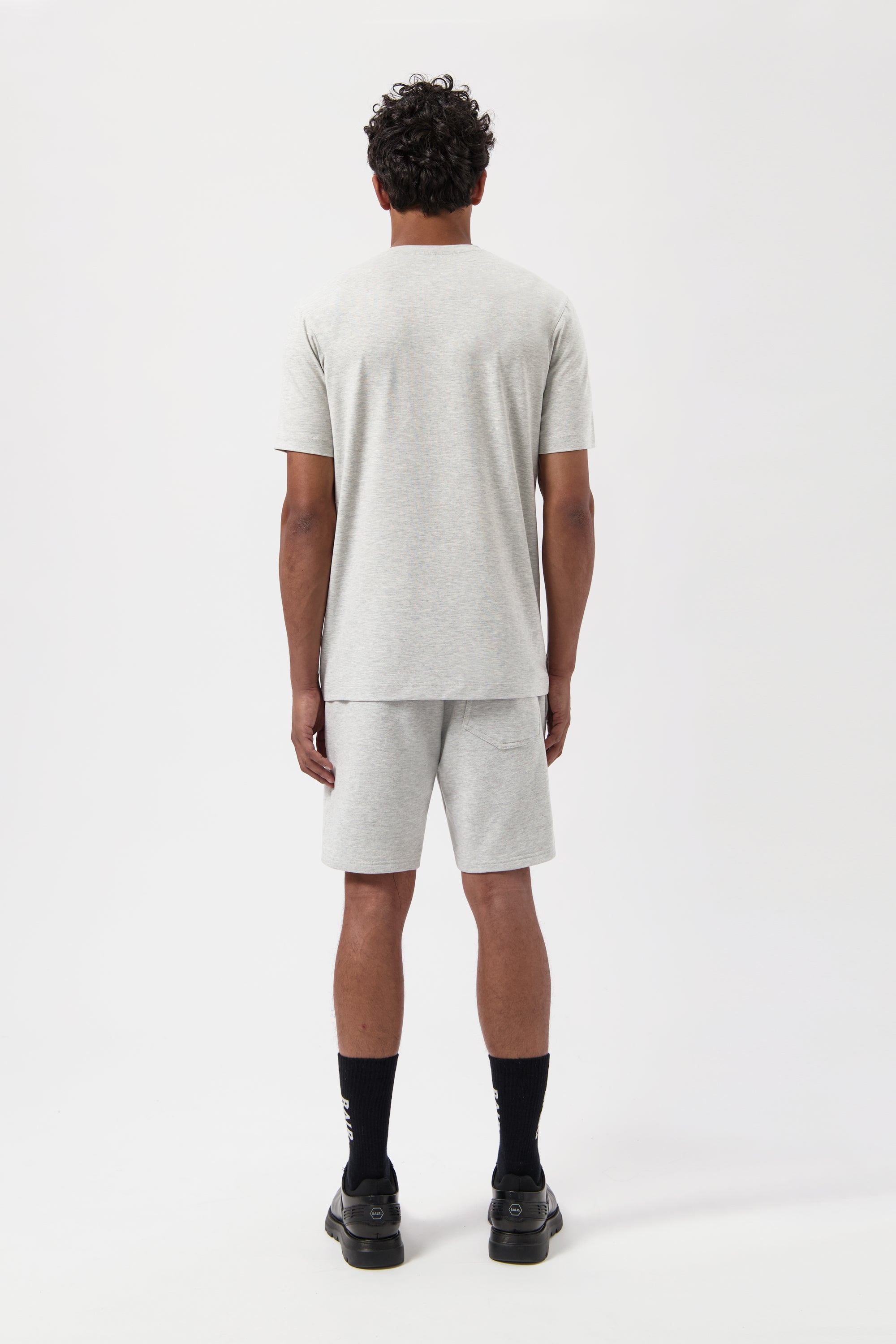 Logo Slim T-Shirt LT Grey Melange
