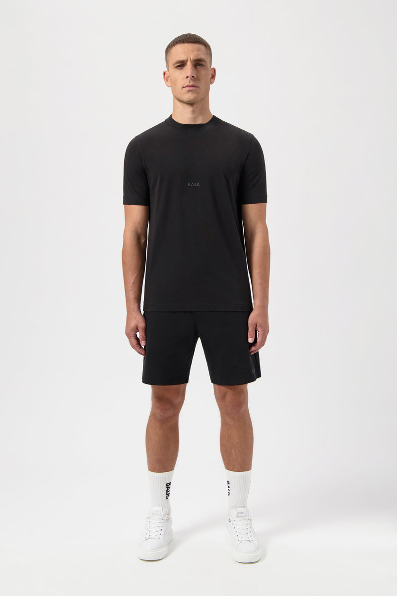 Logo-T-Shirt Jet Black