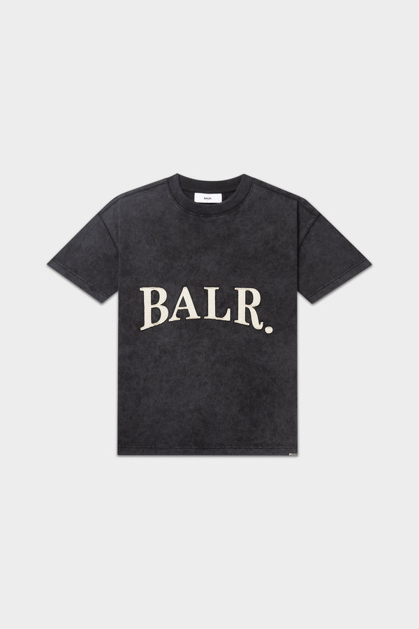 Brand Straight T-Shirt Jet Black – BALR.