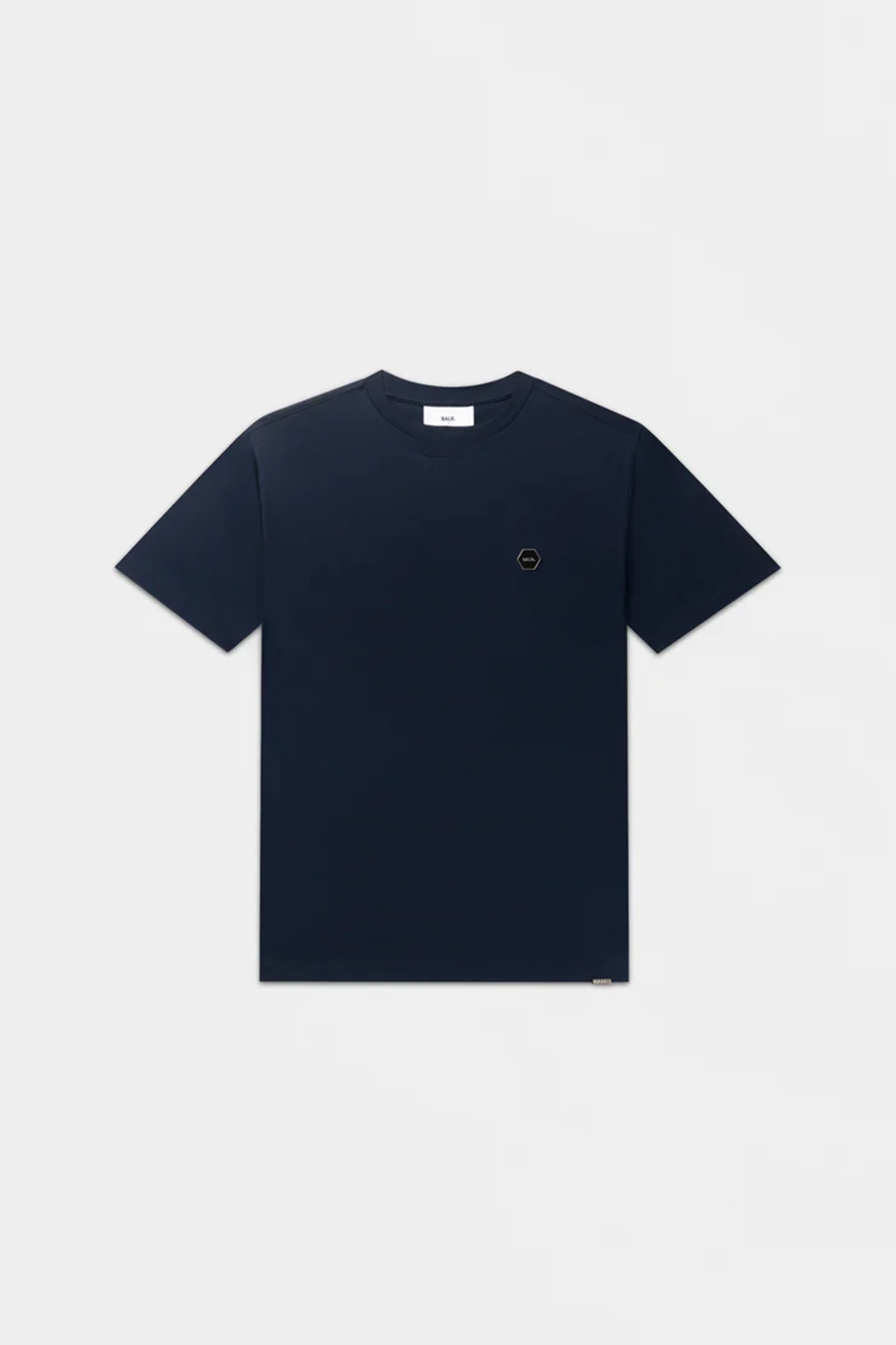 EN MER エンメール Blur Logo L/S T-Shirt Black トップス
