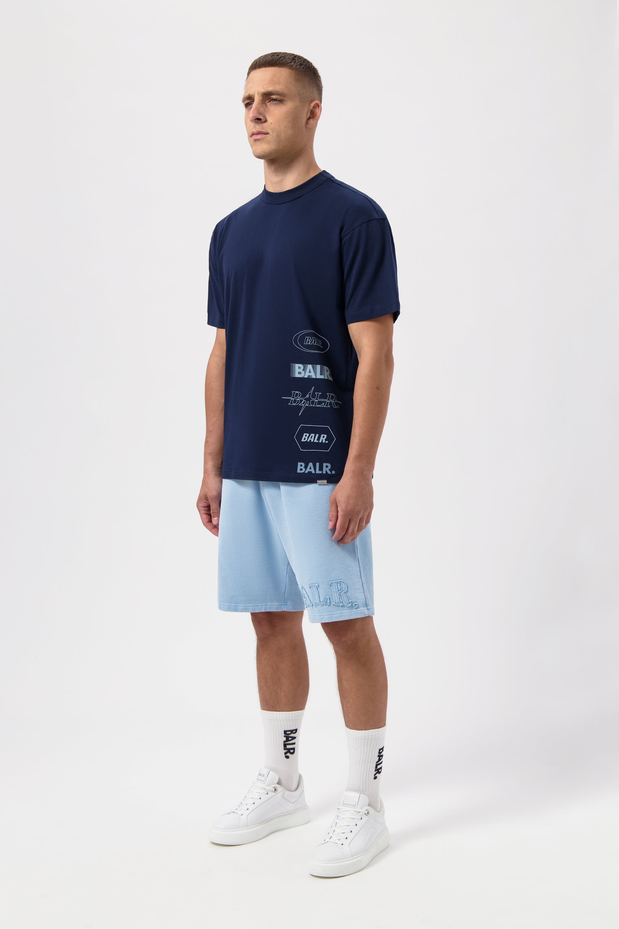 Etiquetas Box Camiseta Space Navy