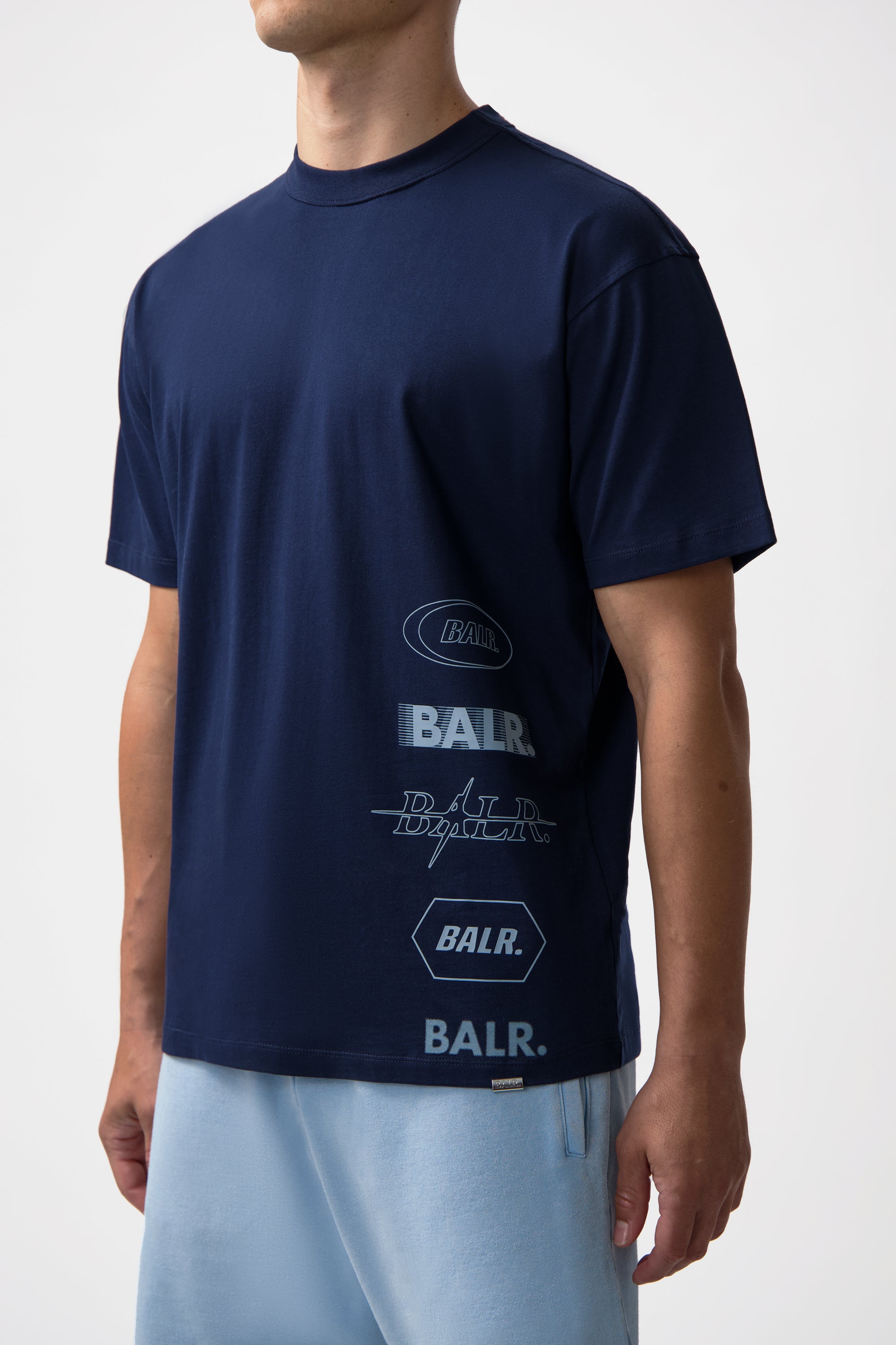 Etiquetas Box Camiseta Space Navy