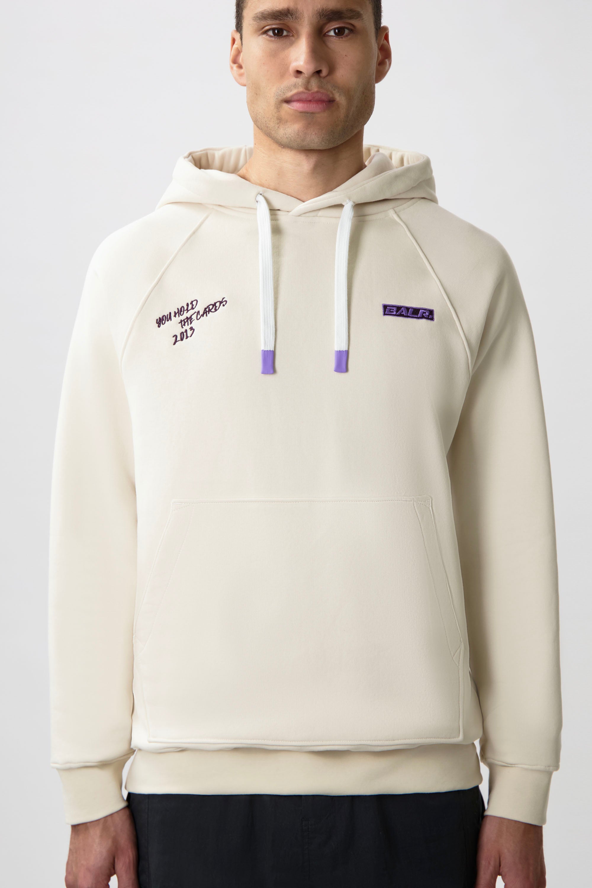 Balr white hoodie deals