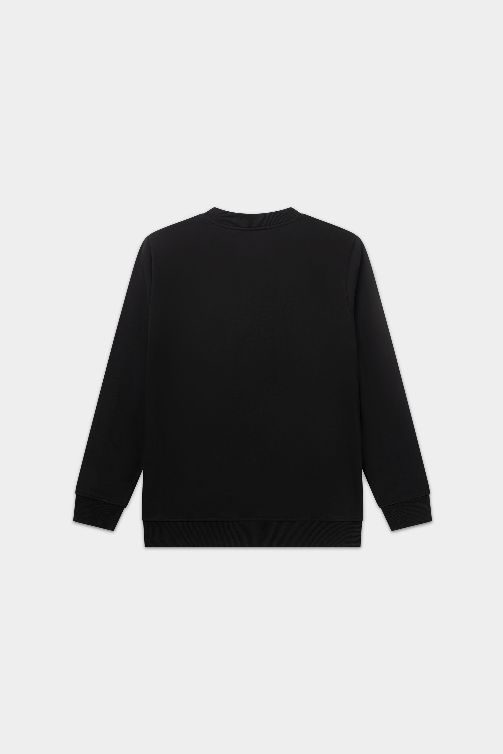 BALR. Monogram Embro Regular Fit Crewneck Jet Black/Tibetian Red