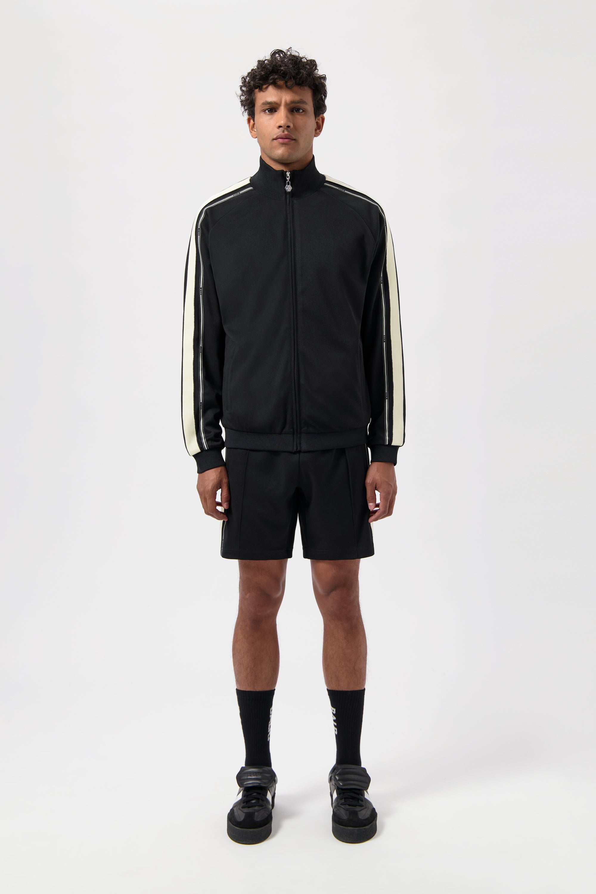 ★BADBLOOD★ ADS Vintage Hooded Track Jacket Black w-jkt24-0 badblood – BBGSHOPHK