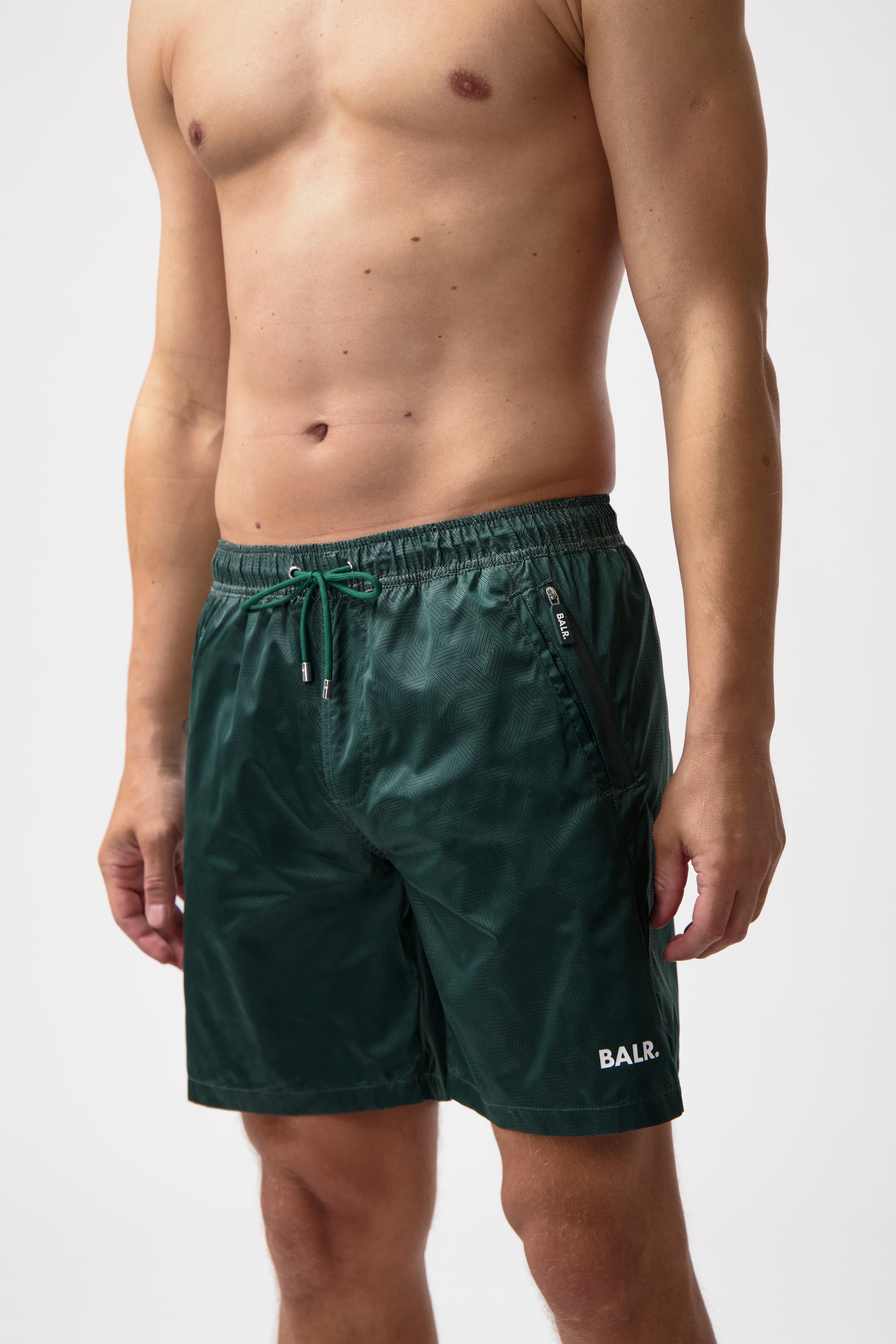 Monogram Swimshorts Botanical Green