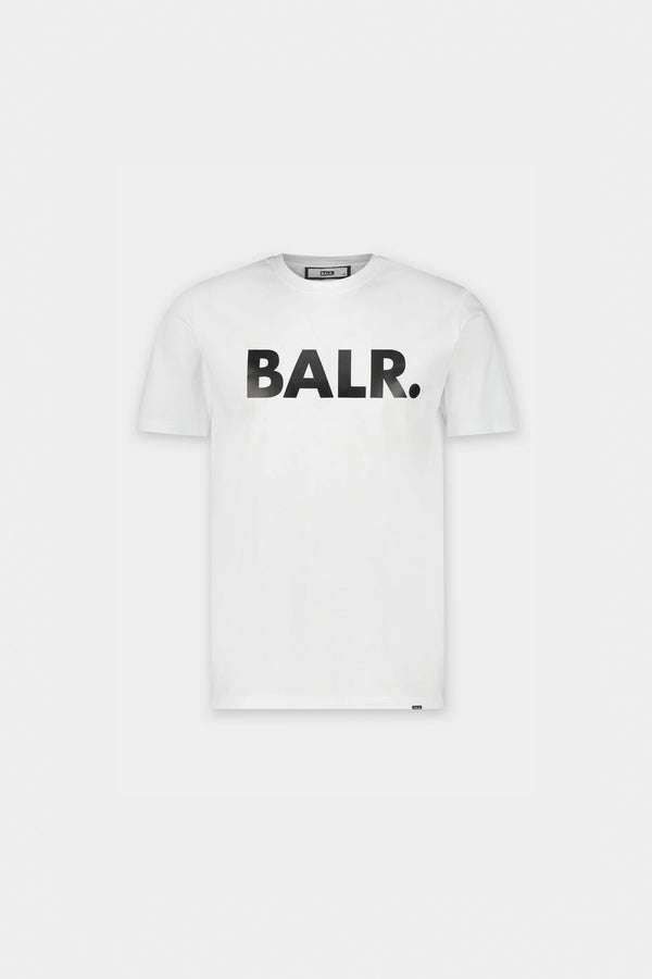 Brand Straight T Shirt Bright White