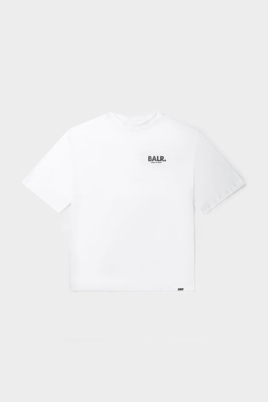 Joey Box H2S Globe T-Shirt Bright White