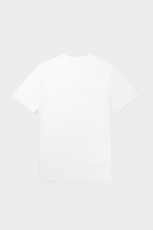 Sebastian Slim H2S Half Track T-Shirt Bright White