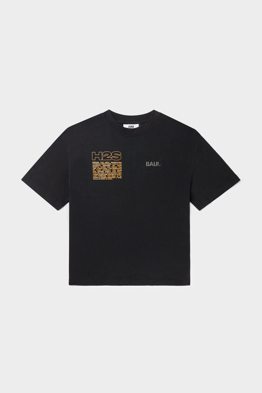 Joey Box H2S T-Shirt Jet Black