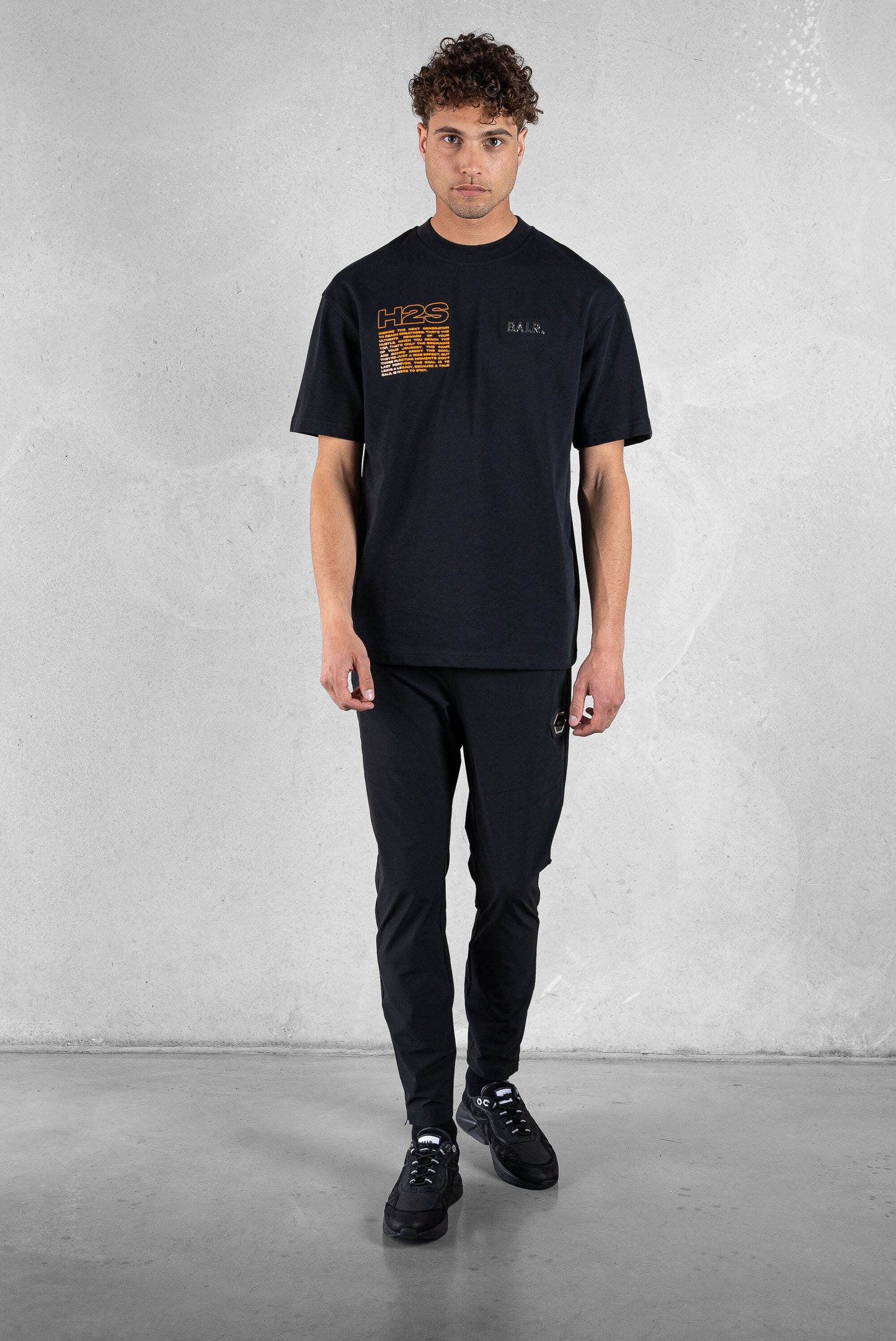 Joey Box H2S T-Shirt Jet Black