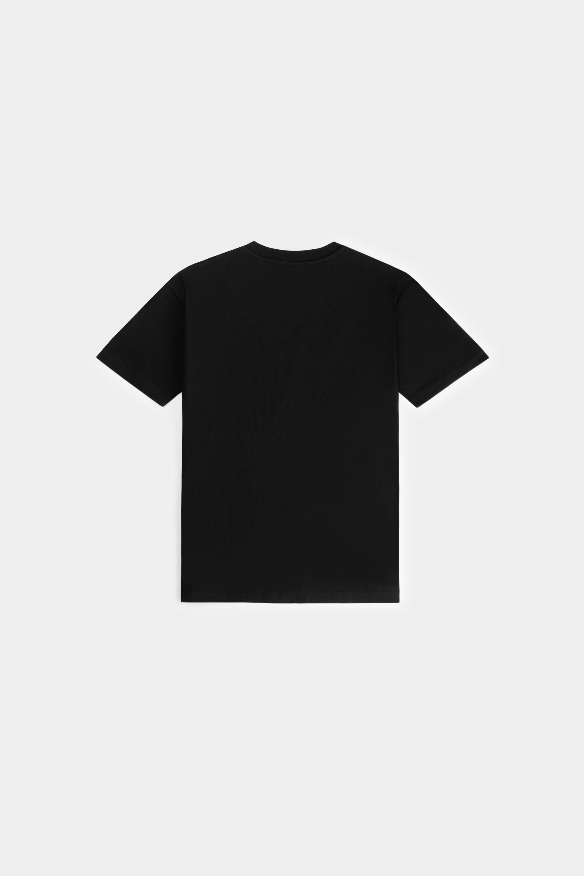 Brand Box Fit T-Shirt Jet Black