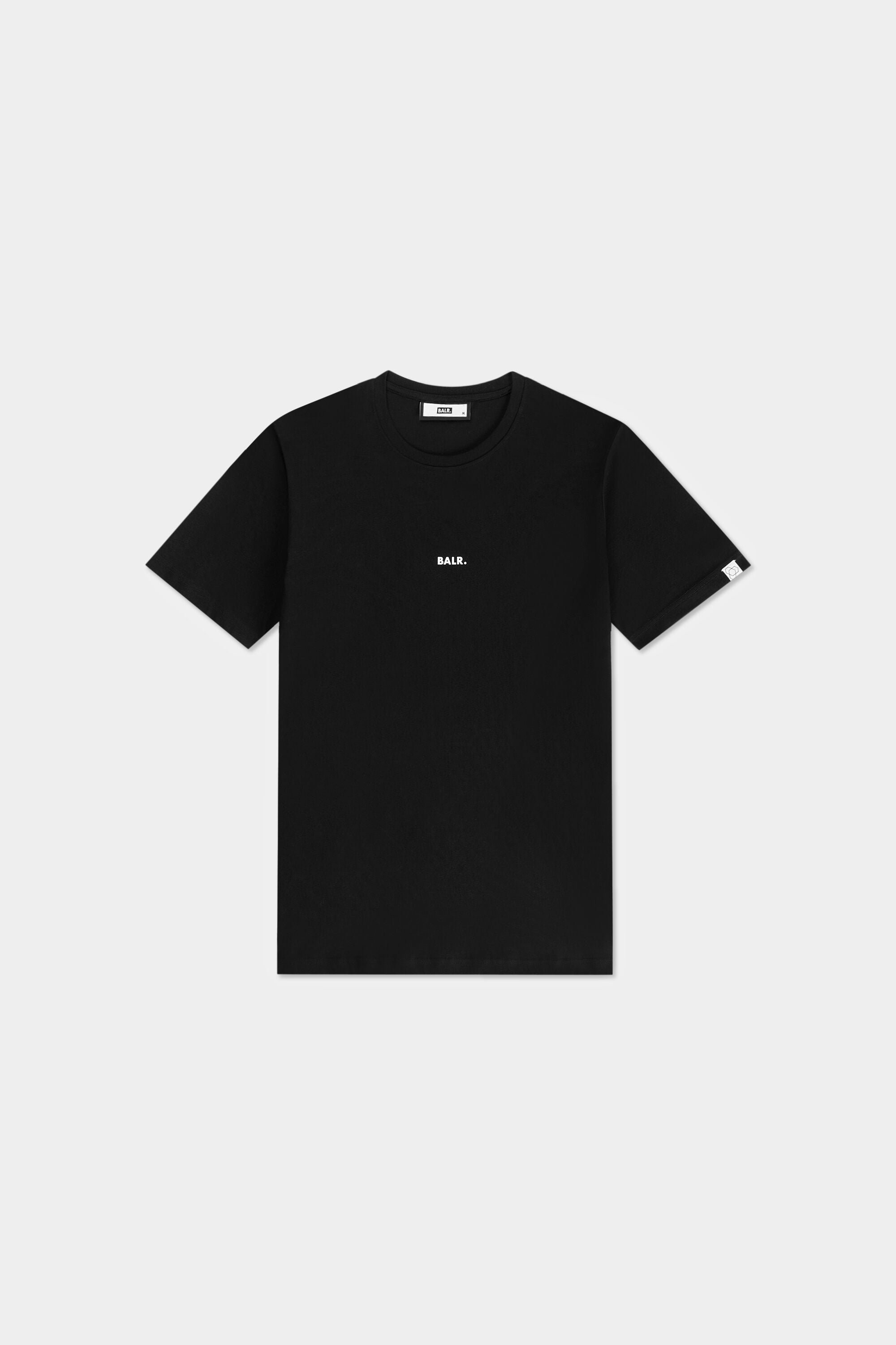 Brand Regular Fit T-Shirt Jet Black