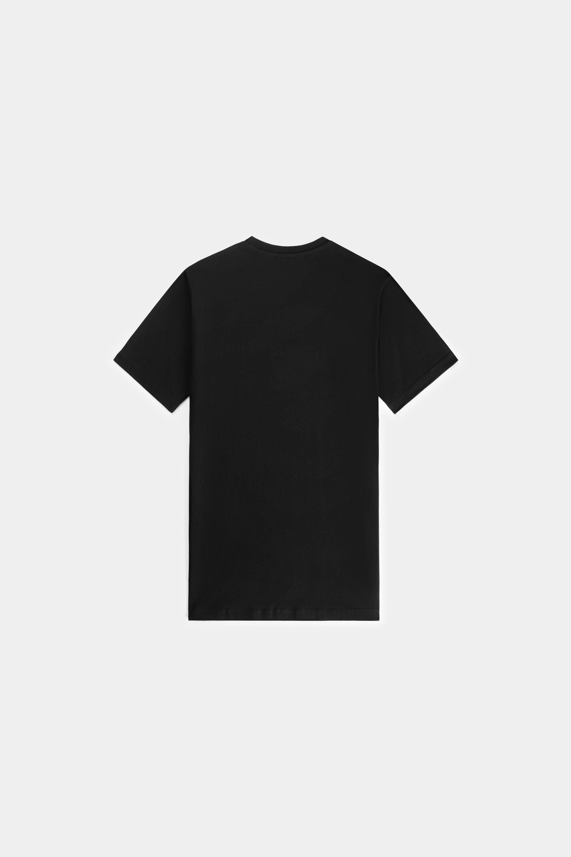 Brand Slim Fit T-Shirt Jet Black