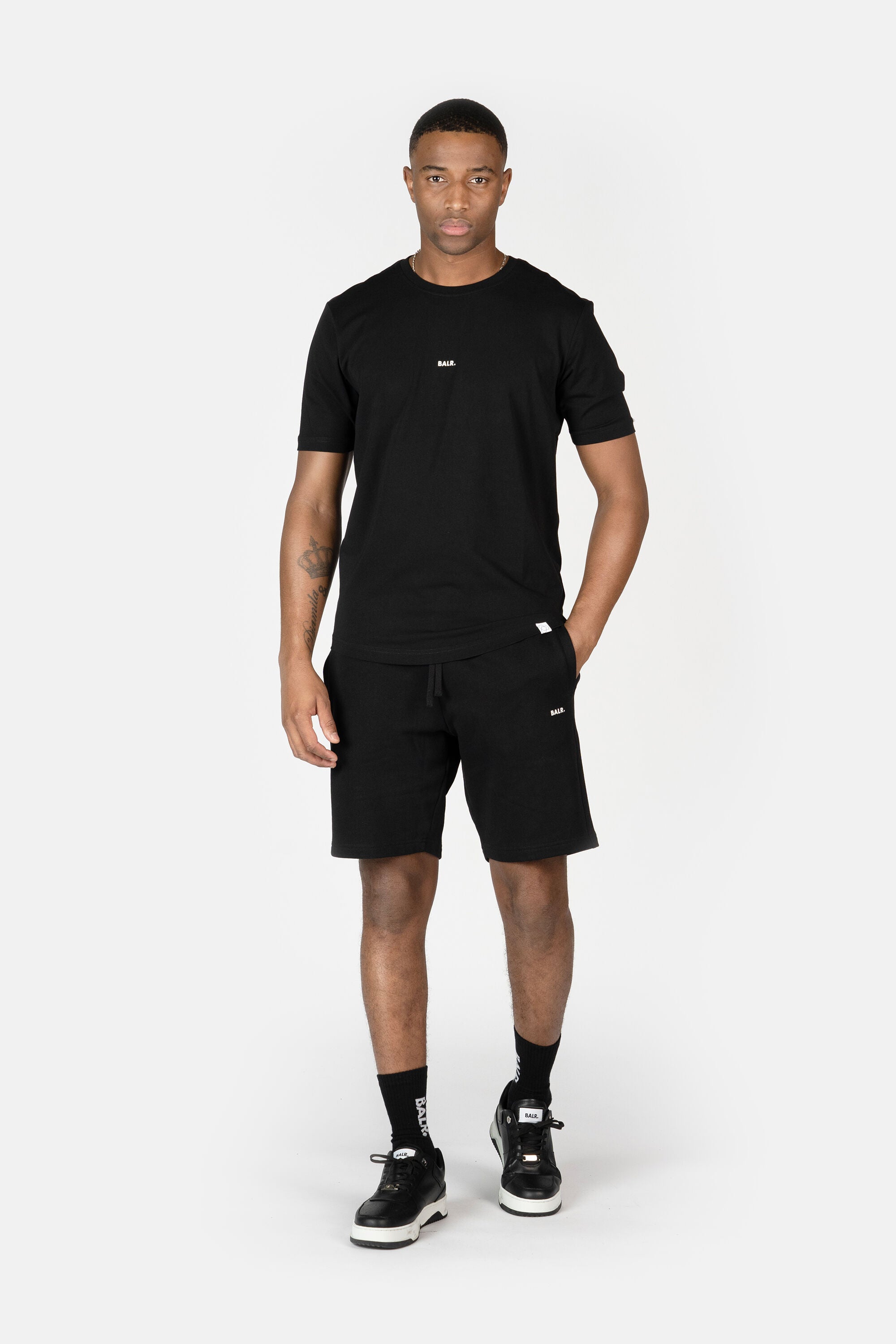 Brand Slim Fit T-Shirt Jet Black