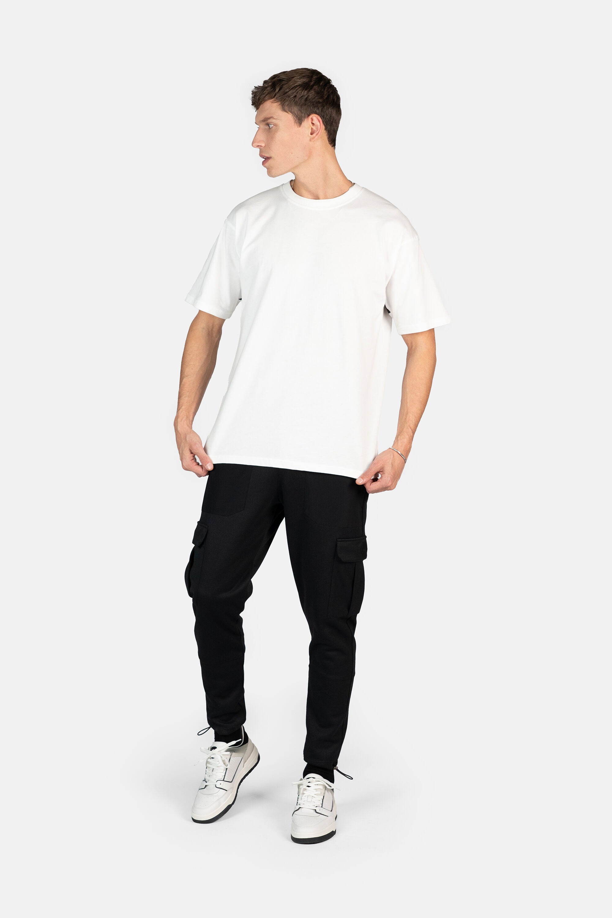 Game Day Box Fit T-Shirt Bright White