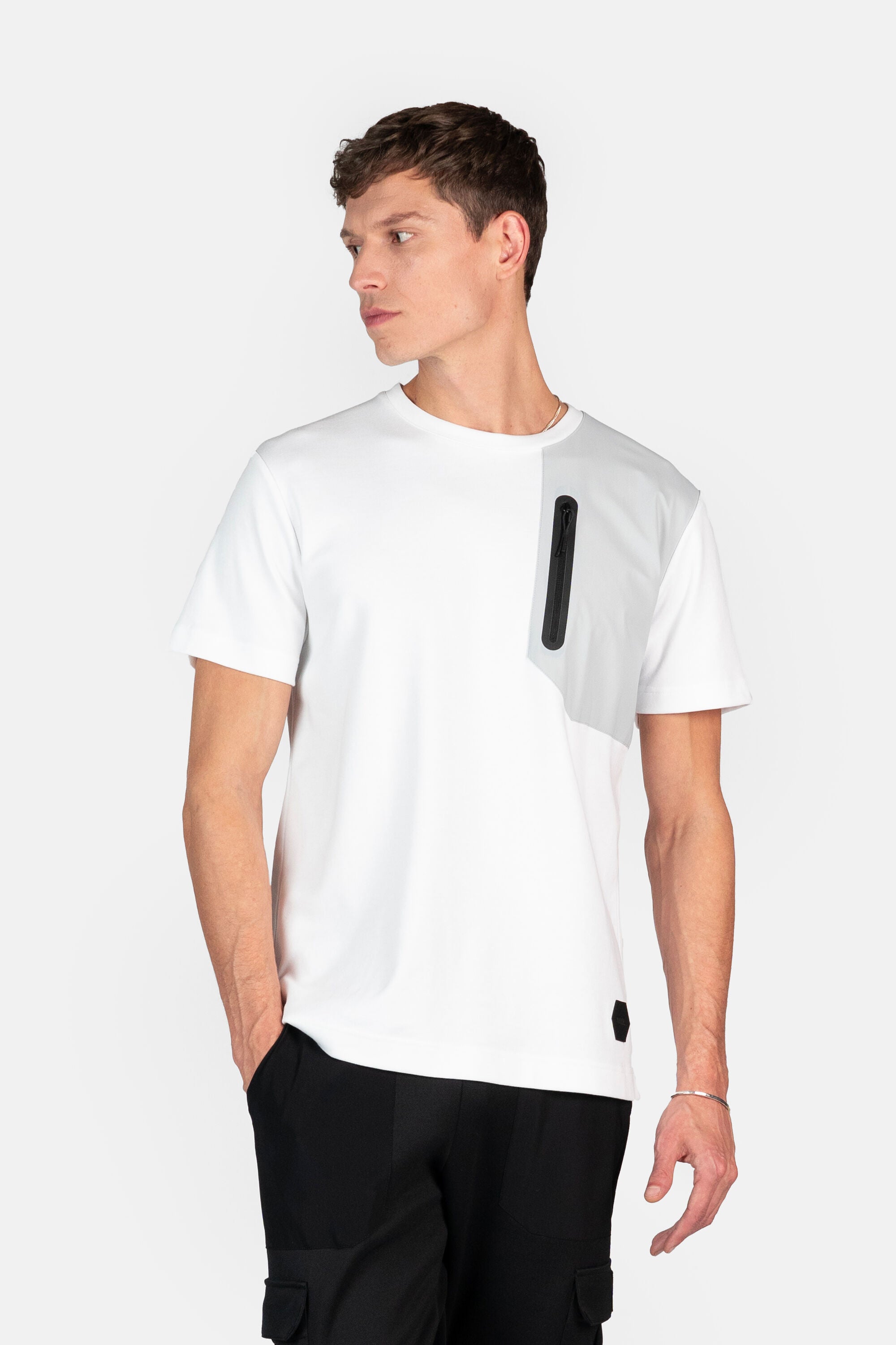 Q+ Regular Fit T-Shirt Bright White