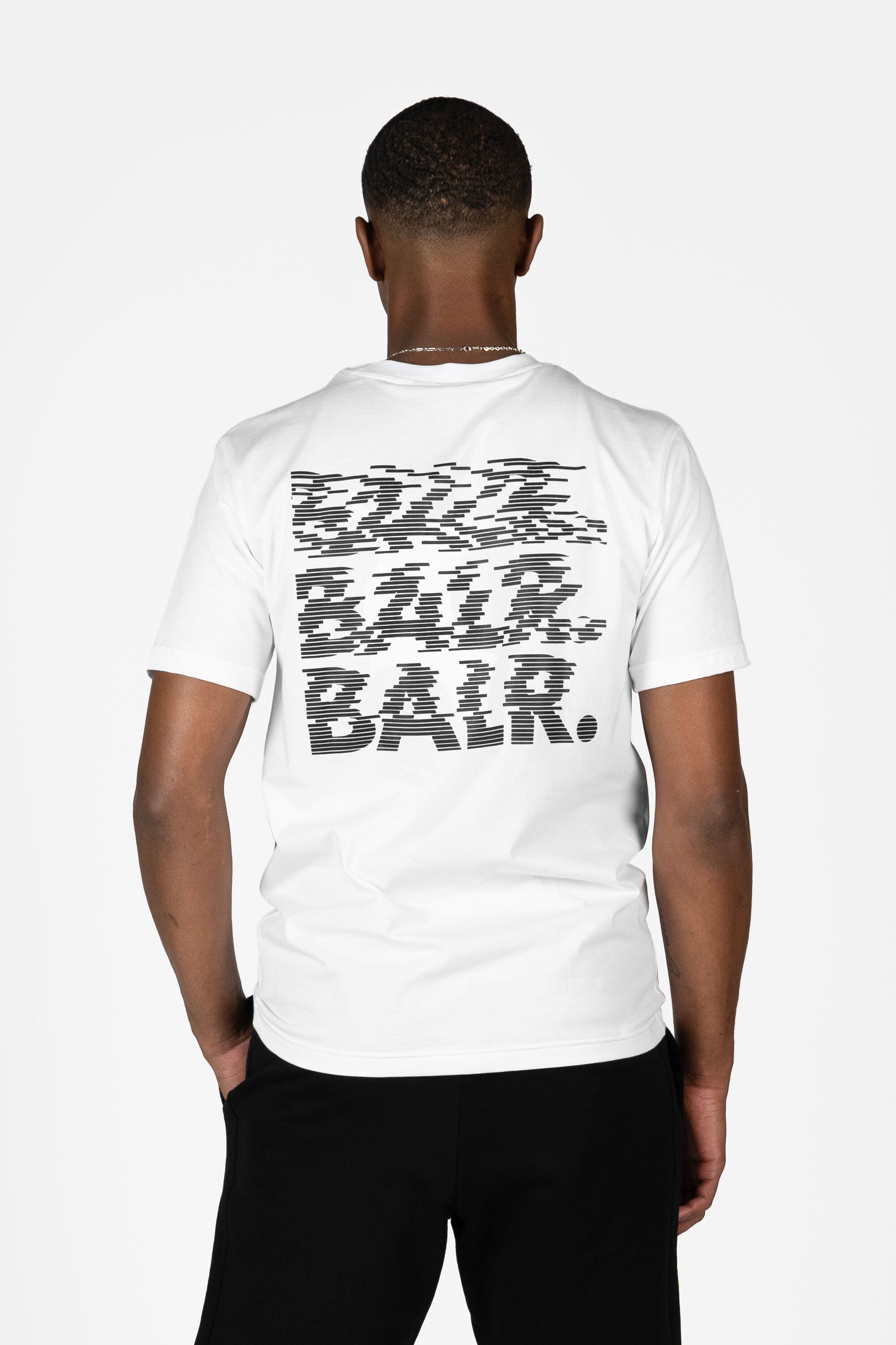BALR. Glitch Regular Fit T-Shirt Bright White