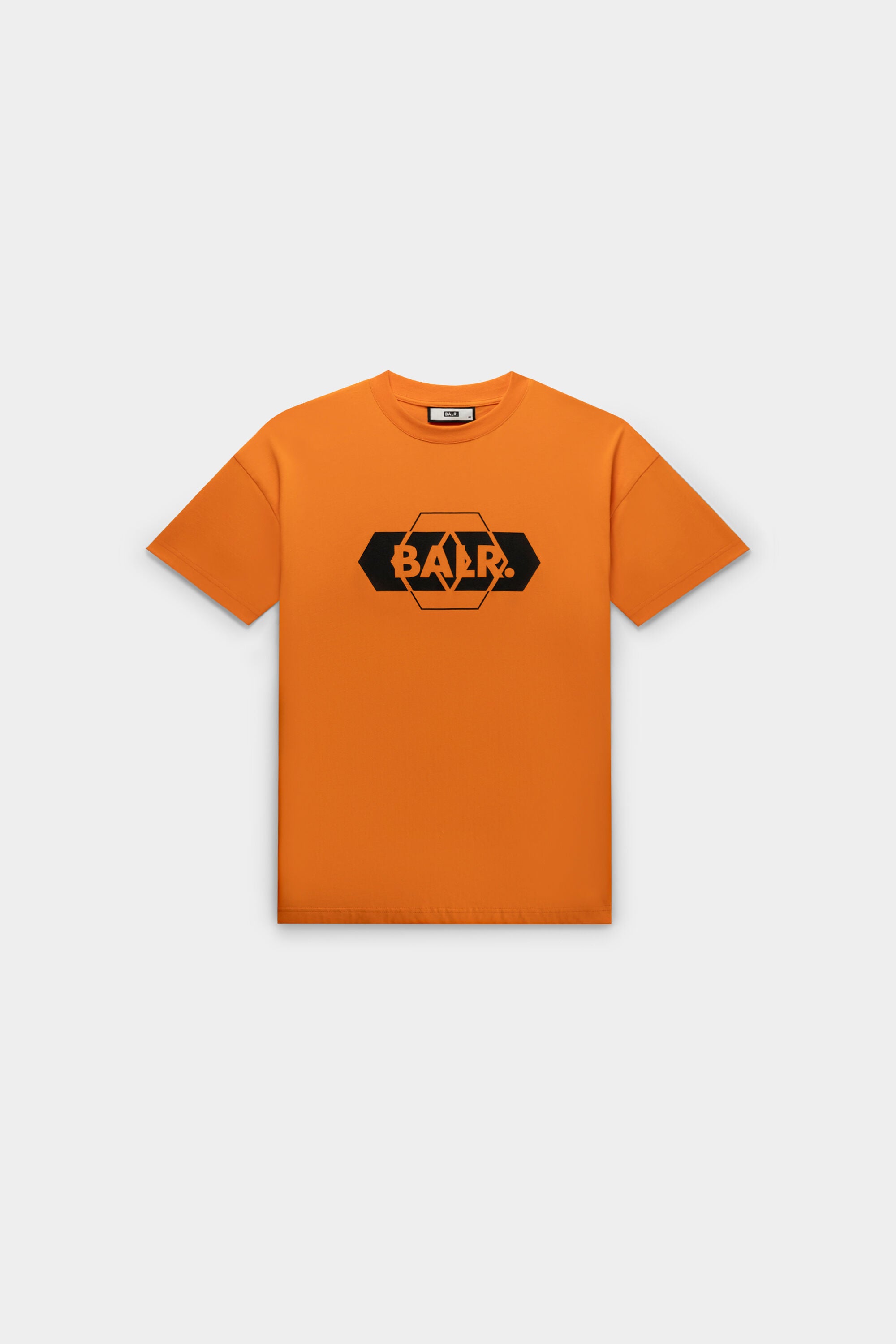BALR. Form Box Fit T-Shirt Orange