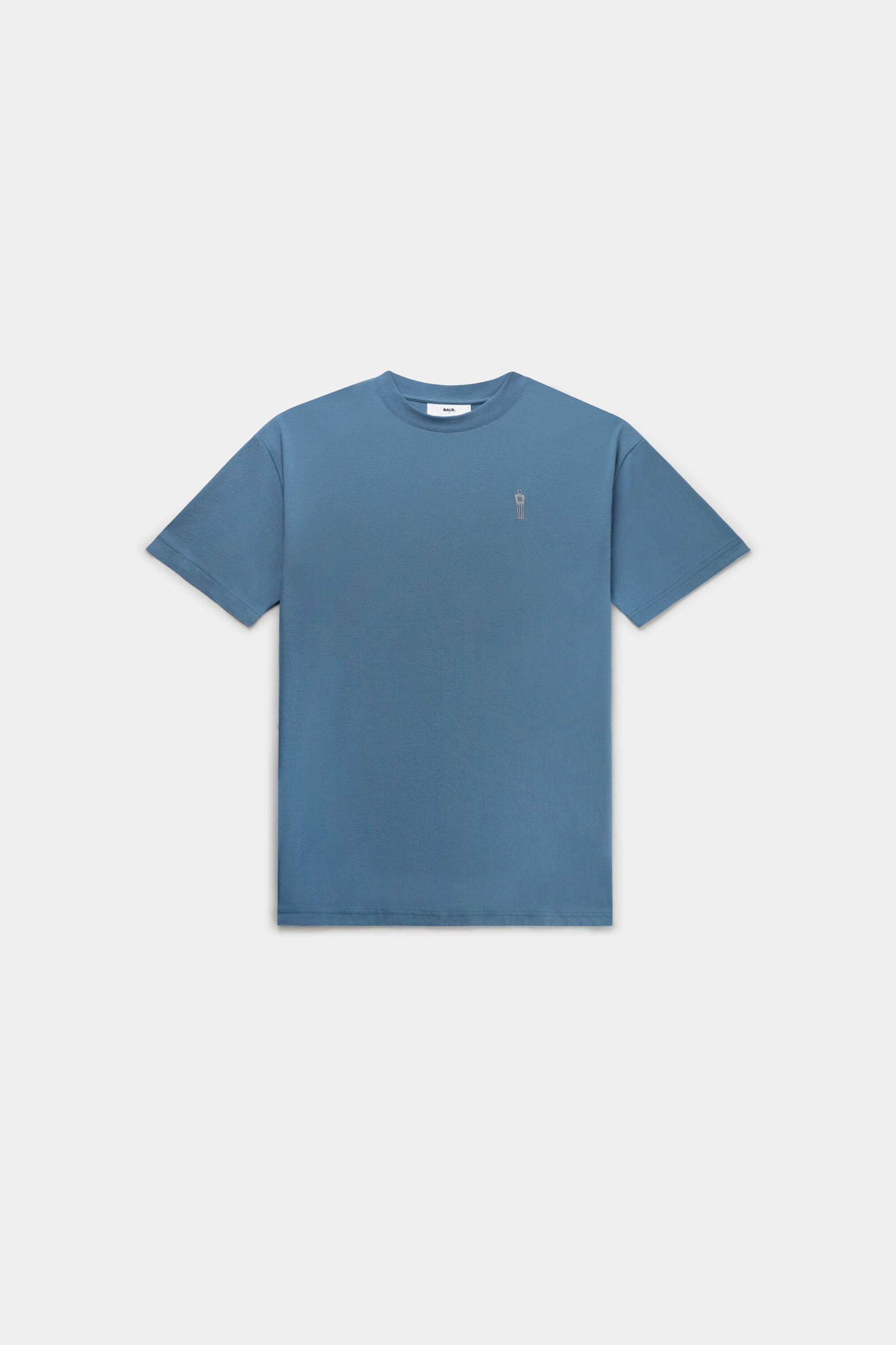 The Wall Box Fit T-Shirt Coronet Blue