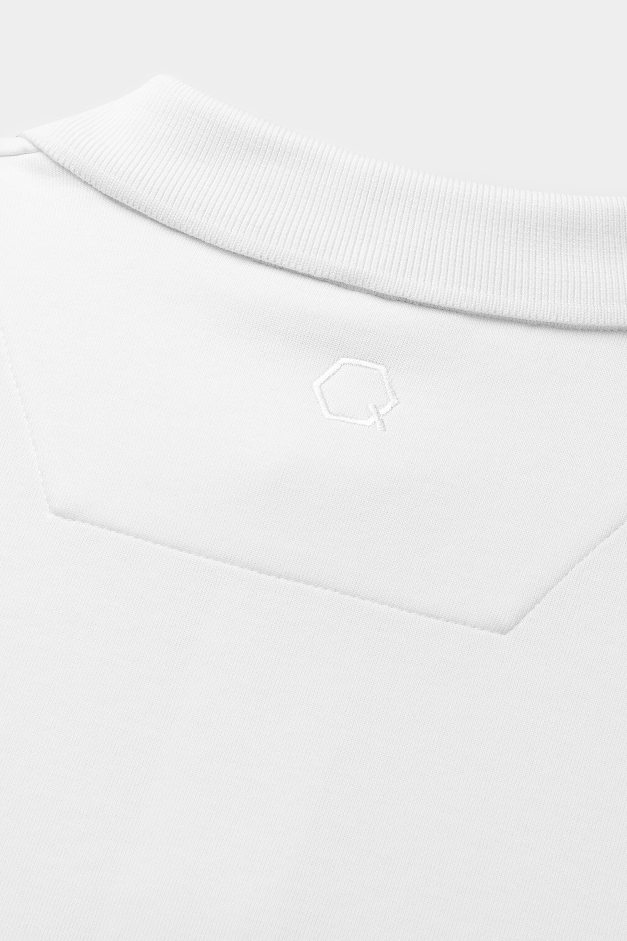 Q-Series Regular Fit Polo Shirt Bright White