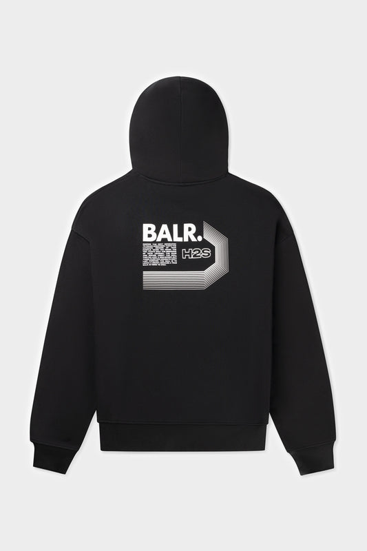 Joey Box Half Track H2S Hoodie Jet Black