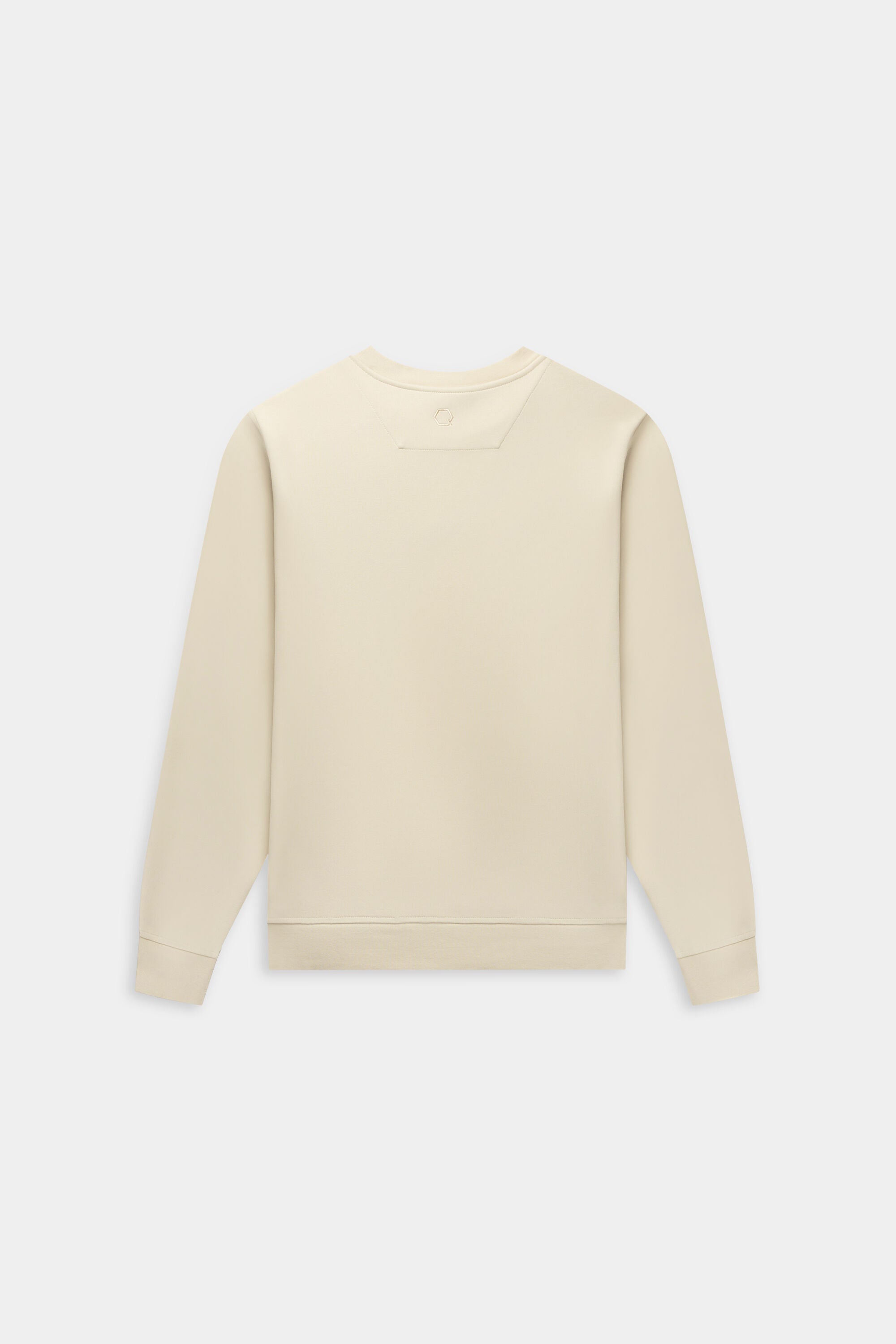 Q-Series Regular Fit Crewneck White Swan