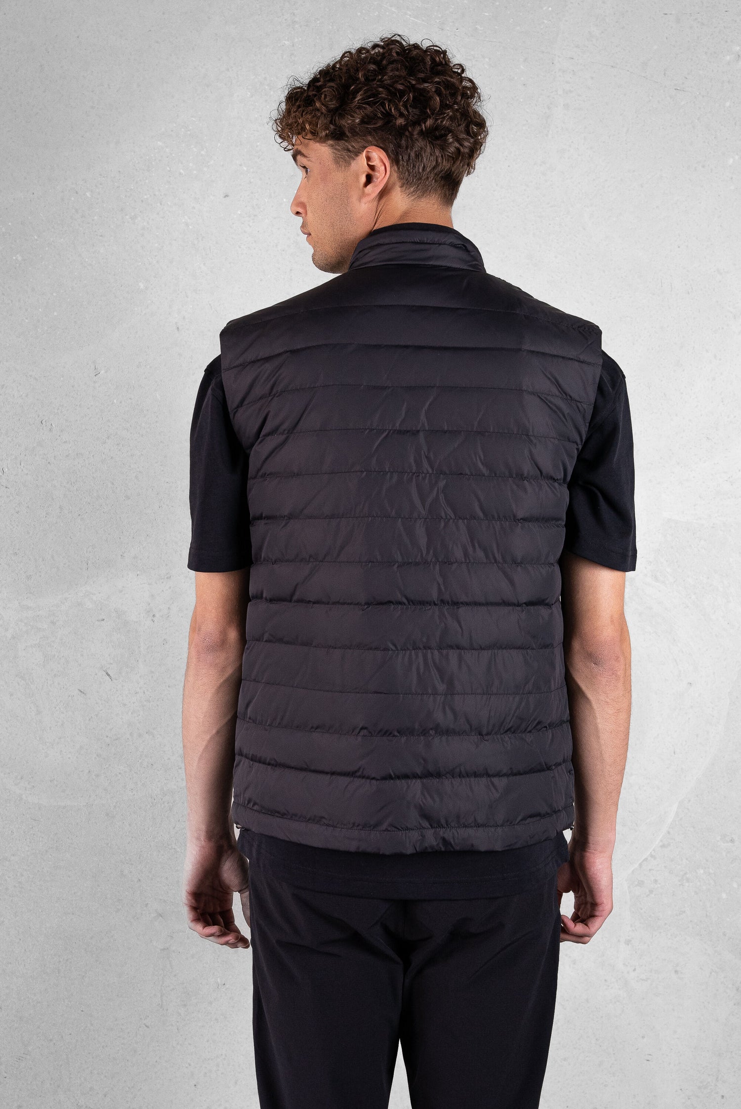 Lincoln Regular Bodywarmer Jacket Jet Black