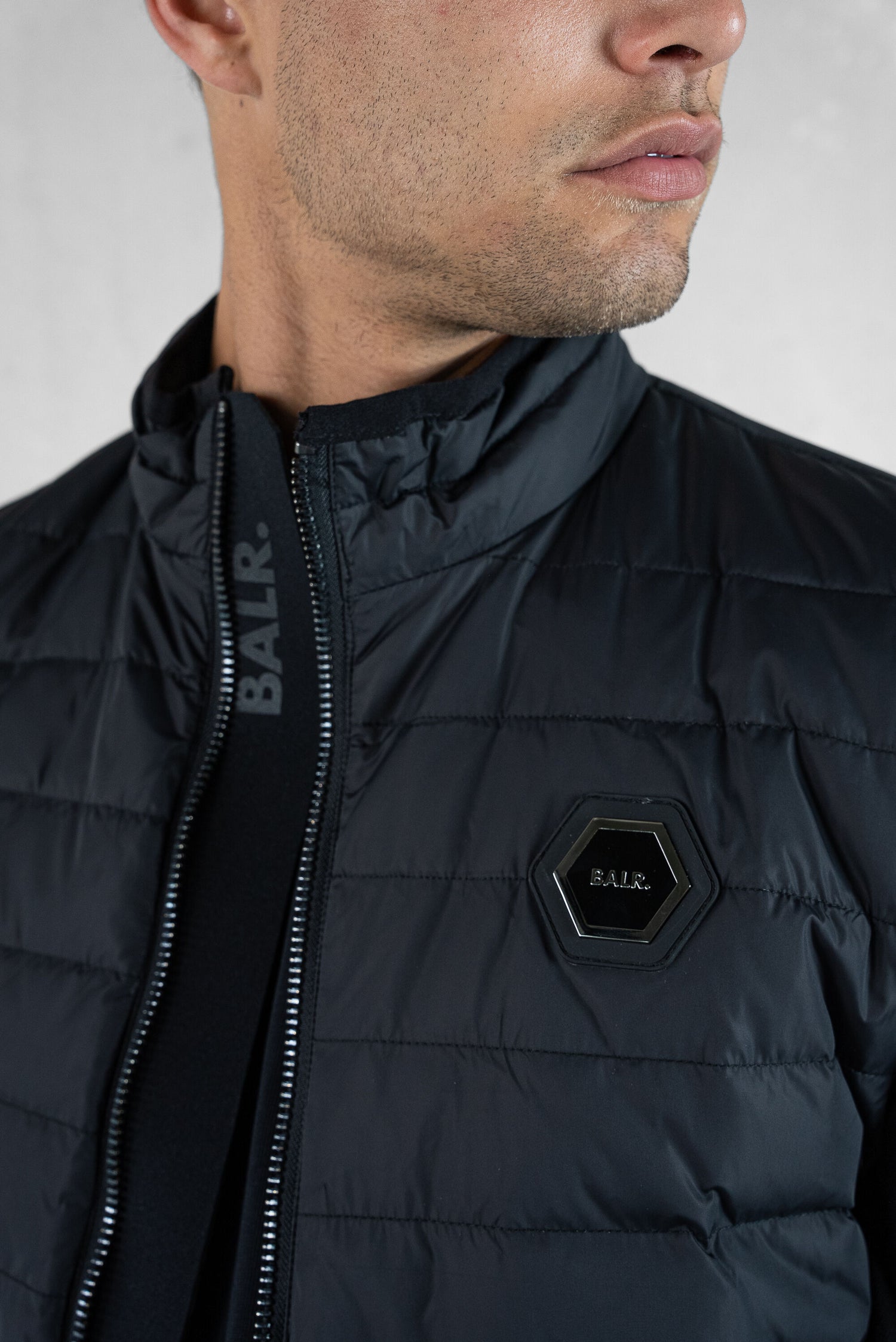 Lincoln Regular Bodywarmer Jacket Jet Black – BALR.