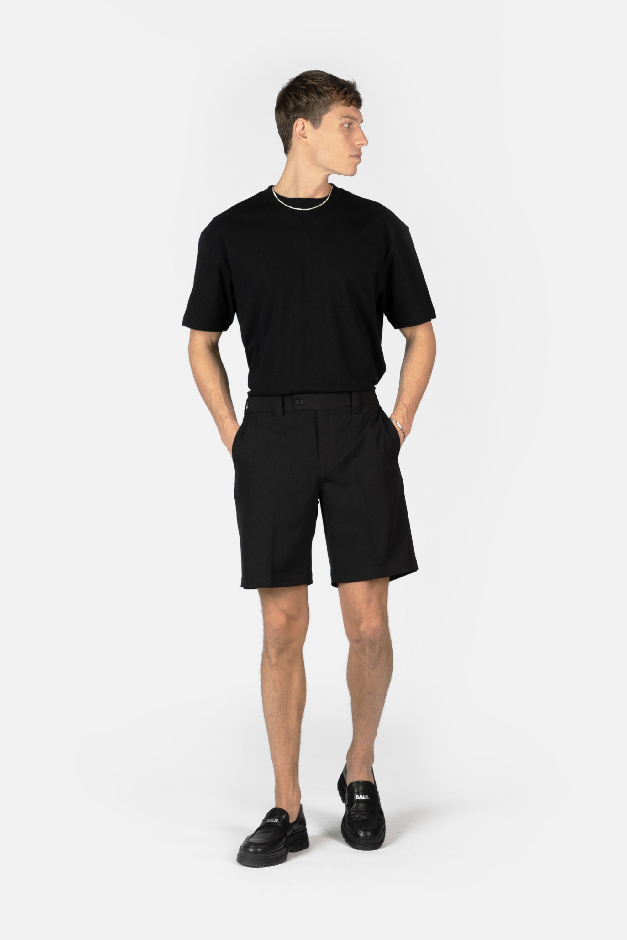 BALRXI Regular Fit Stretch Shorts Jet Black