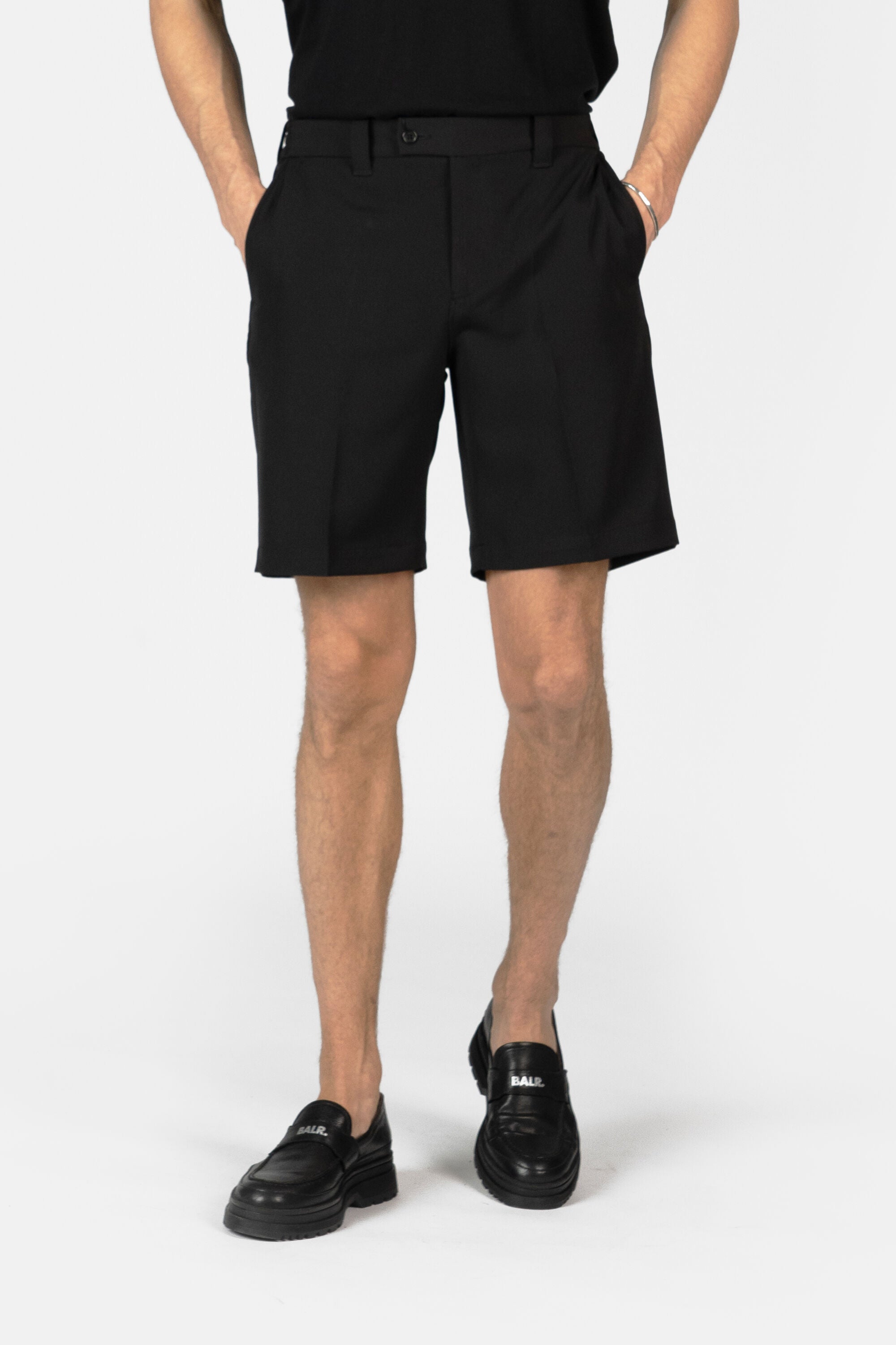 BALRXI Regular Fit Stretch Shorts Jet Black