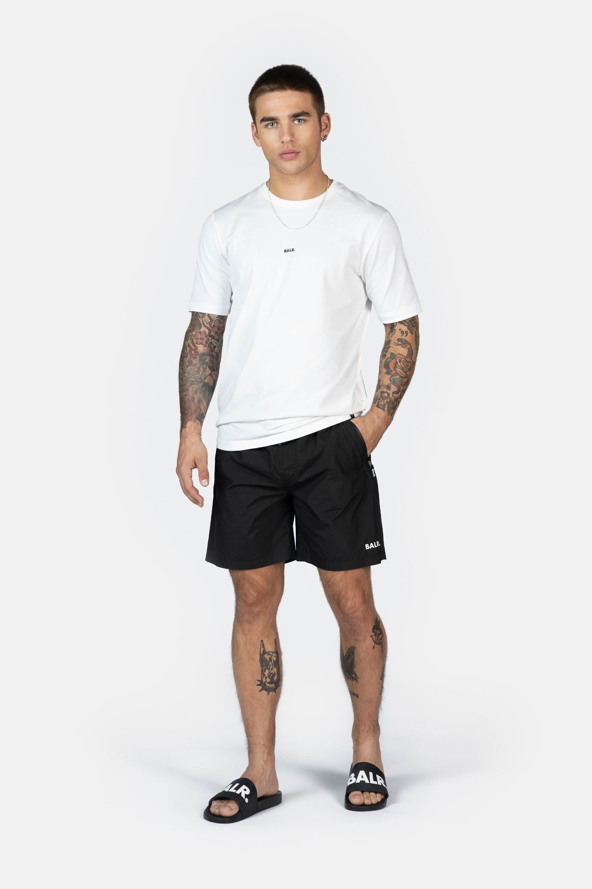 BALR. Clásico Swim Bermudas Jet Black